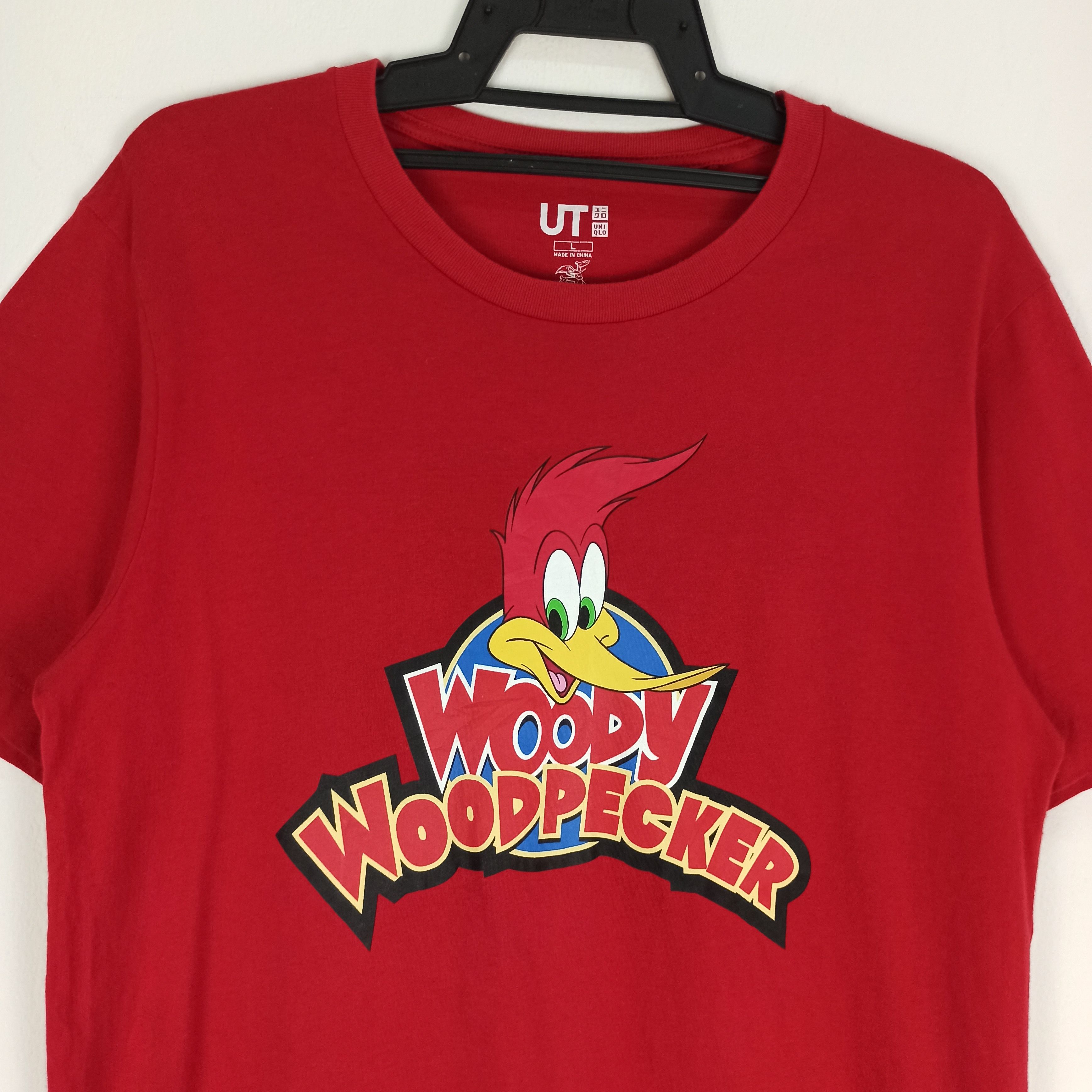 Cartoon Network Universal Woody Woodpecker Tshirt Uniqlo Size US L / EU 52-54 / 3 - 2 Thumbnail