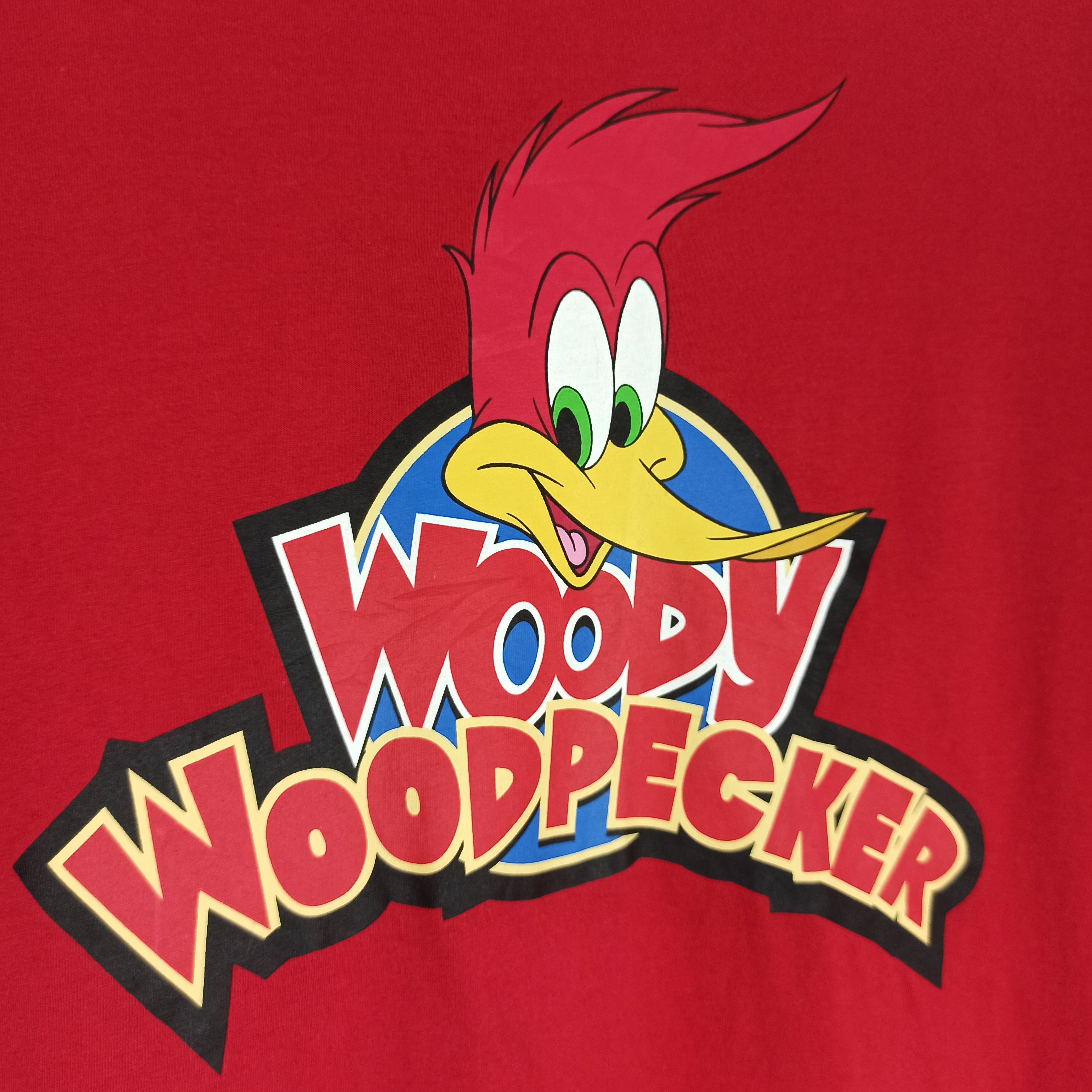 Cartoon Network Universal Woody Woodpecker Tshirt Uniqlo Size US L / EU 52-54 / 3 - 3 Thumbnail