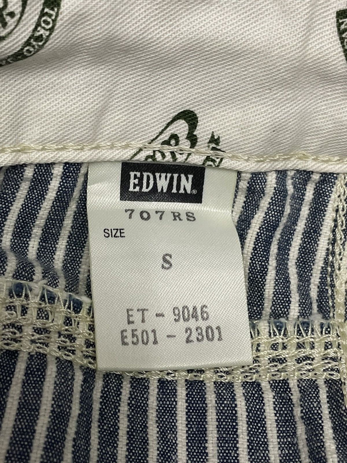 Edwin × OVER THE STRiPES AMAZING BANANA FIBER EDWIN TOKYO Hickory Relaxed Pants Size US 31 - 7 Thumbnail