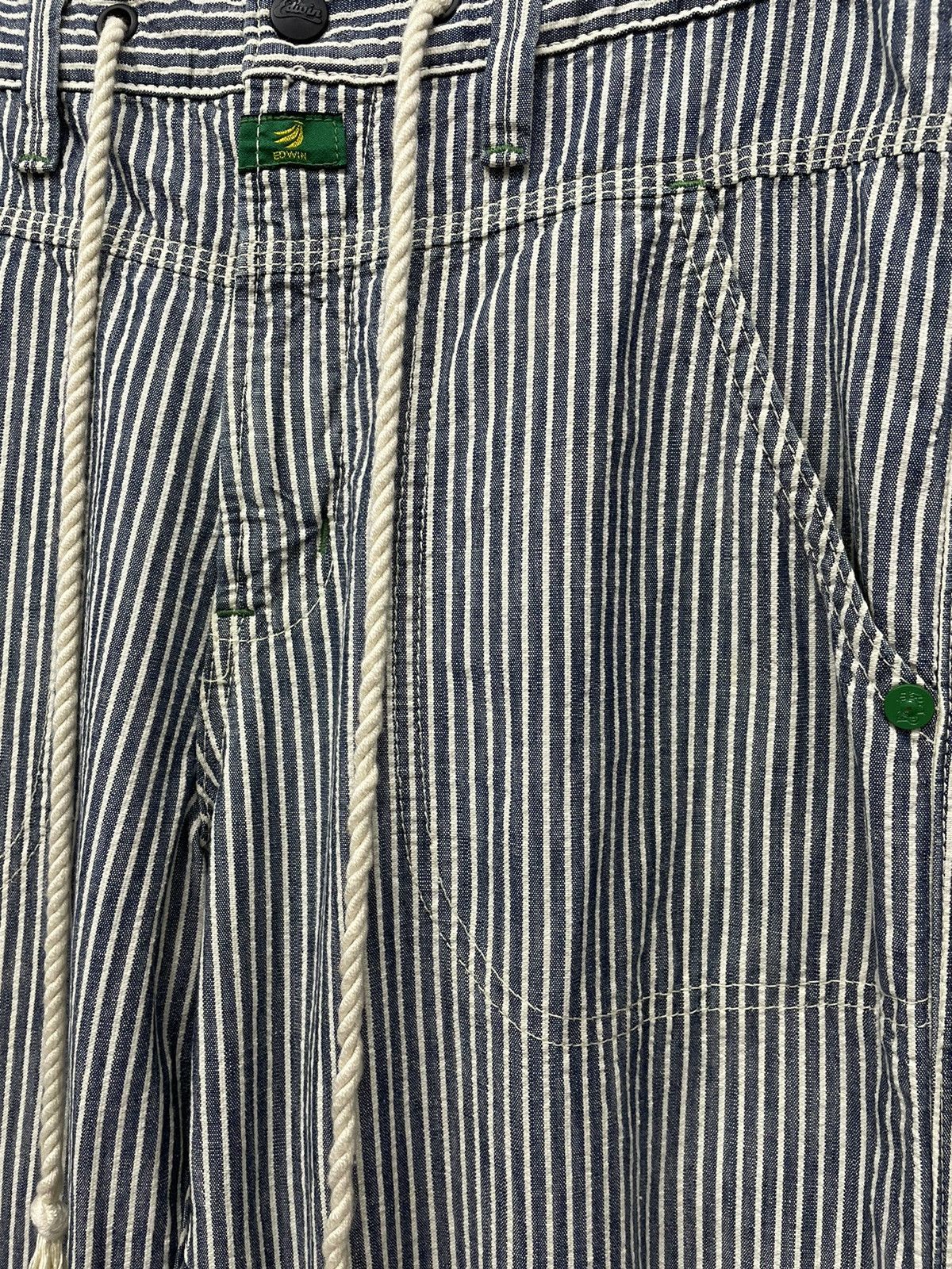 Edwin × OVER THE STRiPES AMAZING BANANA FIBER EDWIN TOKYO Hickory Relaxed Pants Size US 31 - 3 Thumbnail