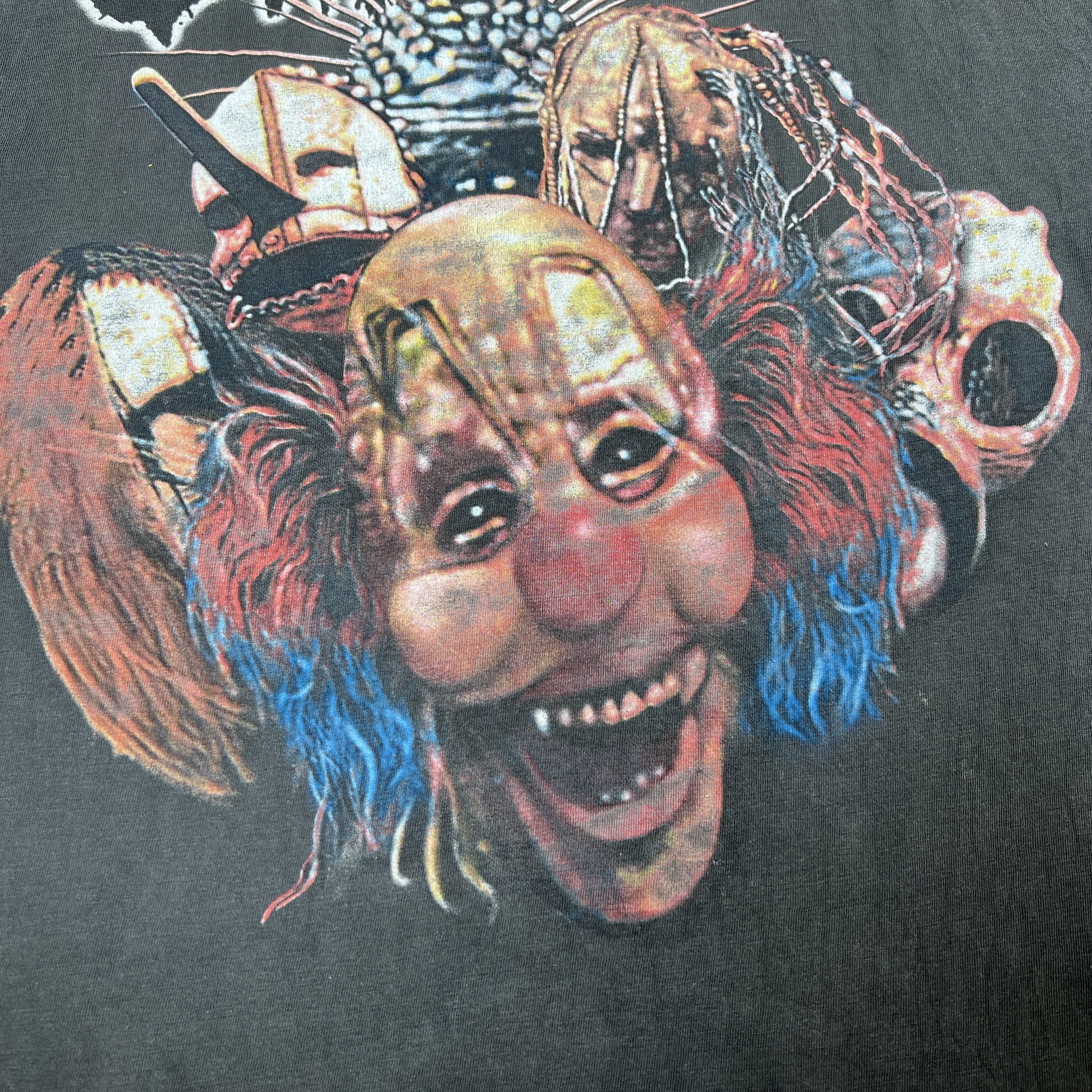 Band Tees × Slipknot × Vintage Rare Vintage Slipknot Promo Tee Shirt Faded Distressed Size US L / EU 52-54 / 3 - 5 Thumbnail