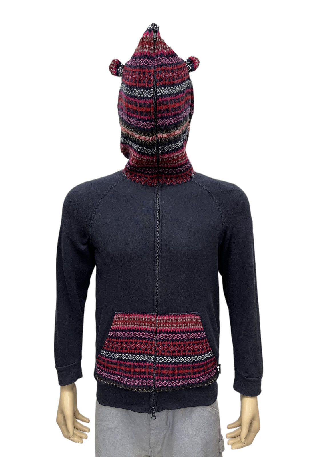 Issey Miyake 🔥90’s ISSEY MIYAKE Mercibeaucoup Full Zipped Ear Hoodie💥 Size US S / EU 44-46 / 1 - 3 Thumbnail
