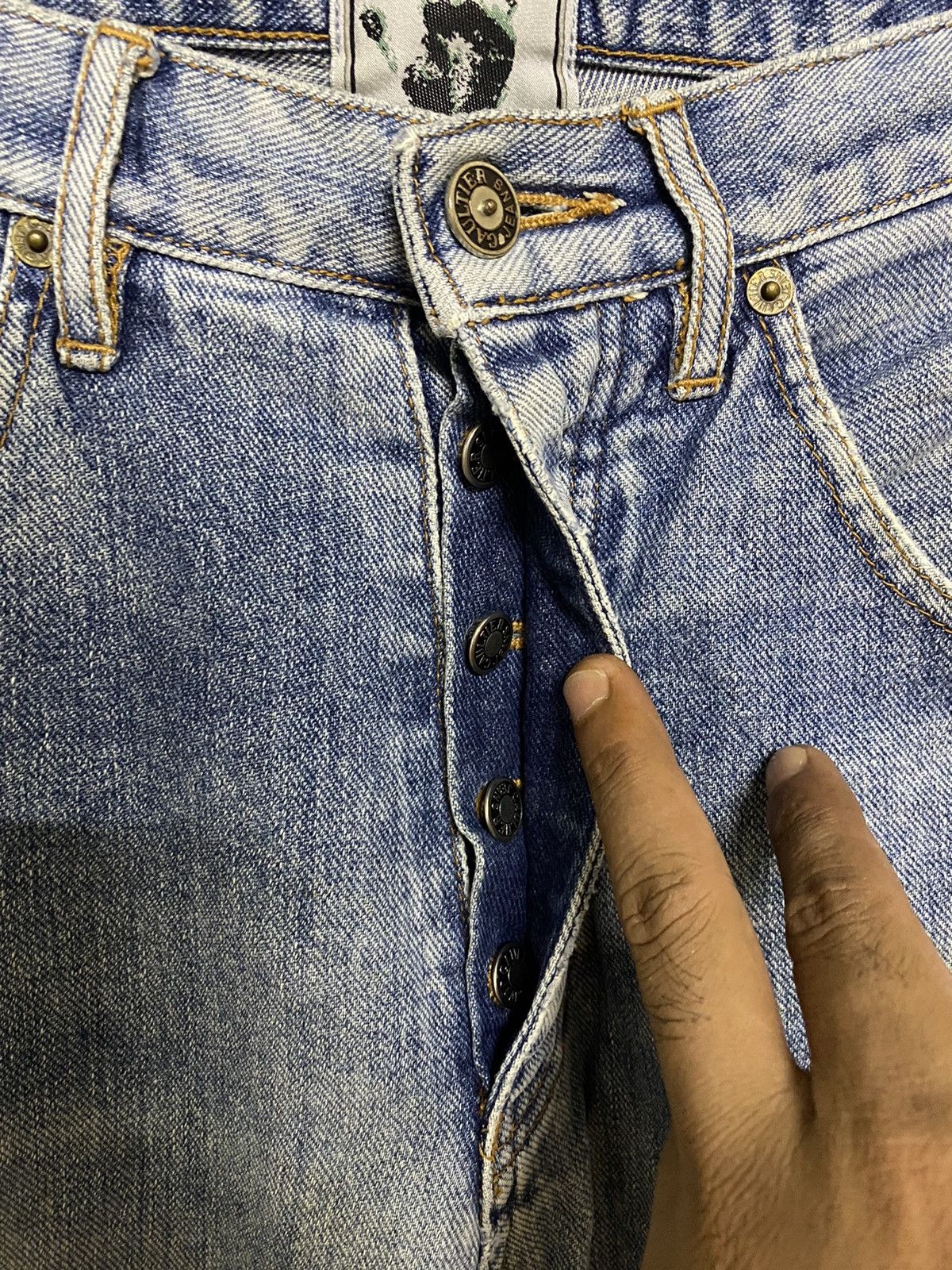 Jean Paul Gaultier × Vintage VINTAGE JEAN PAUL GAULTIER JEANS Size US 30 / EU 46 - 6 Thumbnail