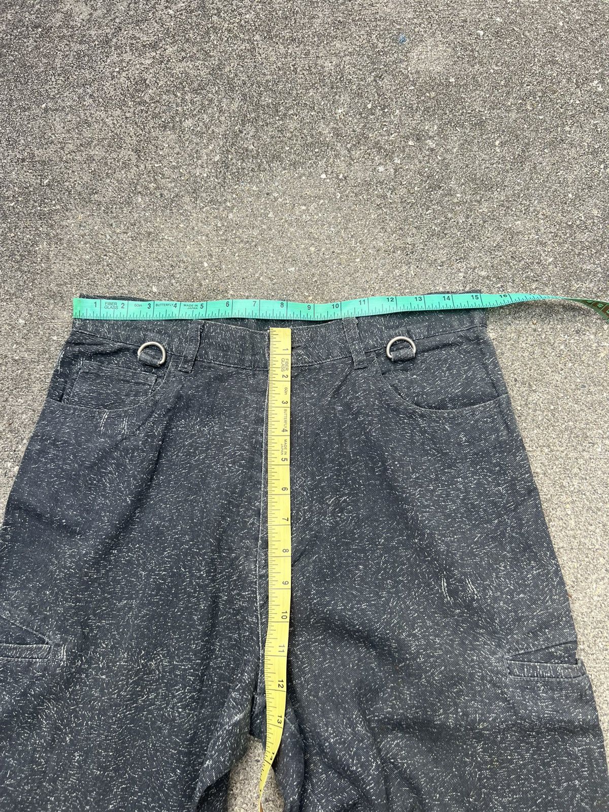 Vintage Japan Brand Slash Number Multi Pocket Cargo Trouser Pant Size US 30 / EU 46 - 2 Thumbnail