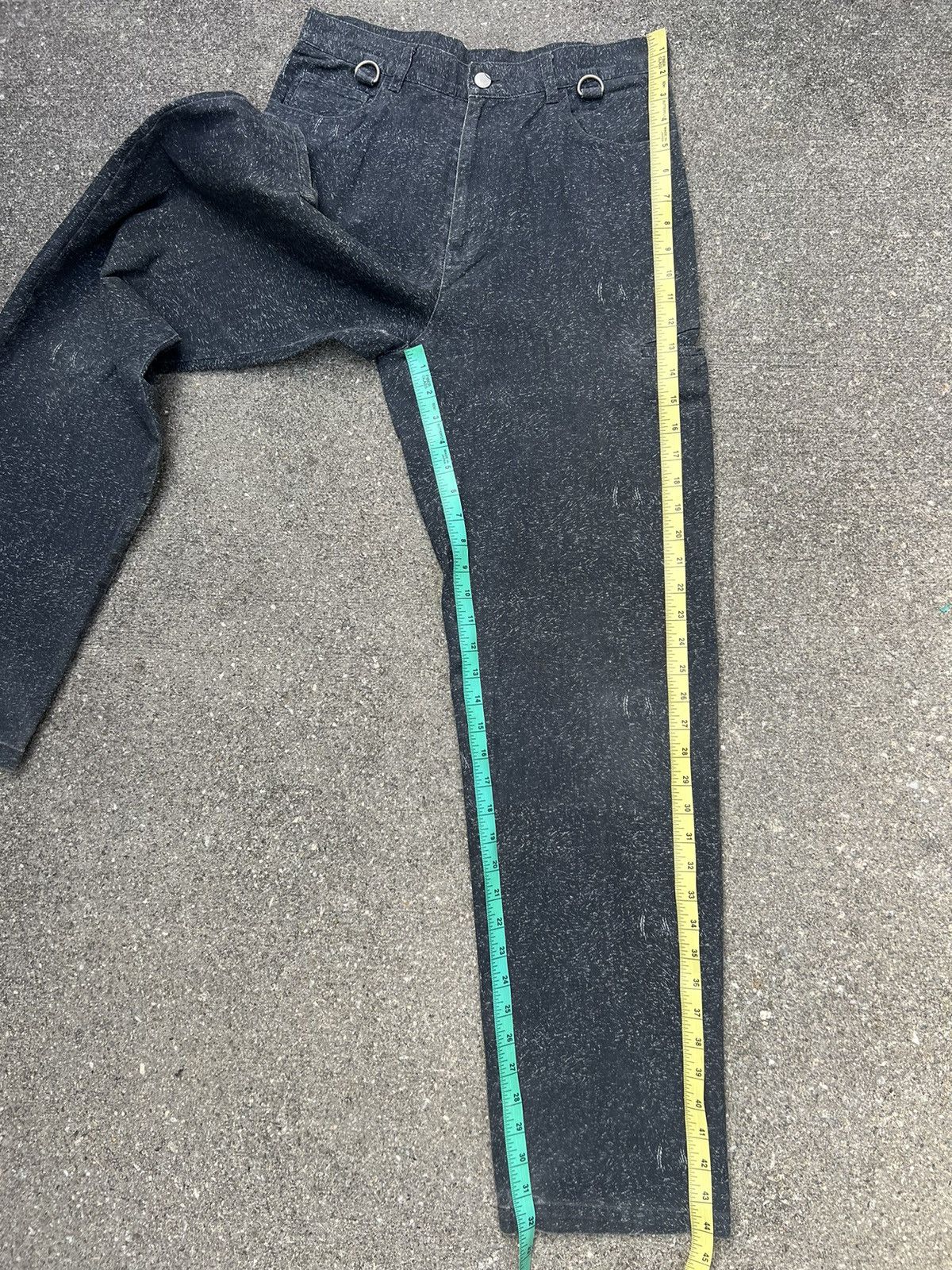 Vintage Japan Brand Slash Number Multi Pocket Cargo Trouser Pant Size US 30 / EU 46 - 4 Thumbnail