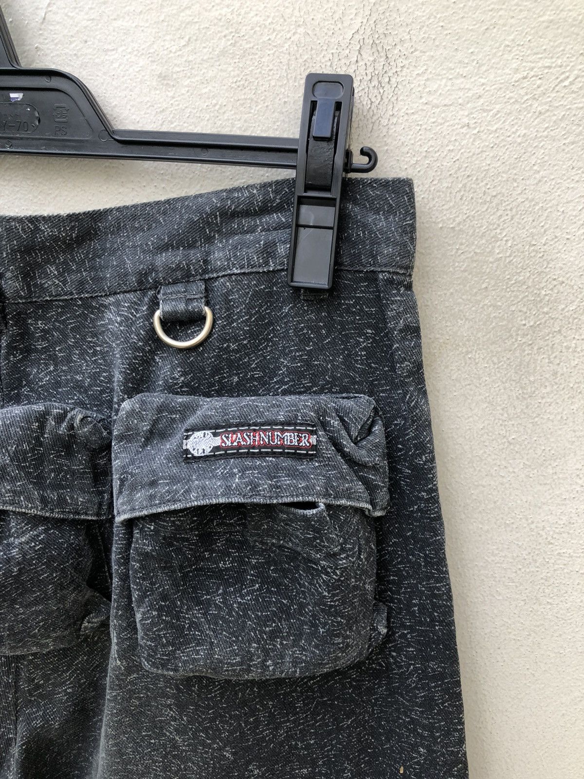 Vintage Japan Brand Slash Number Multi Pocket Cargo Trouser Pant Size US 30 / EU 46 - 13 Thumbnail