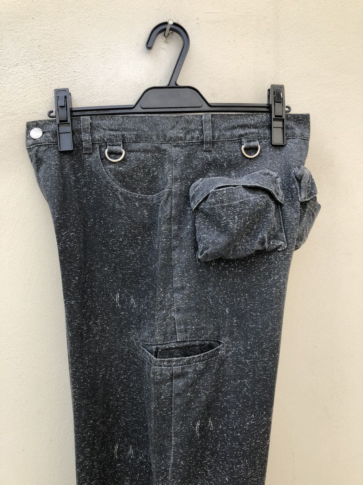 Vintage Japan Brand Slash Number Multi Pocket Cargo Trouser Pant Size US 30 / EU 46 - 21 Thumbnail