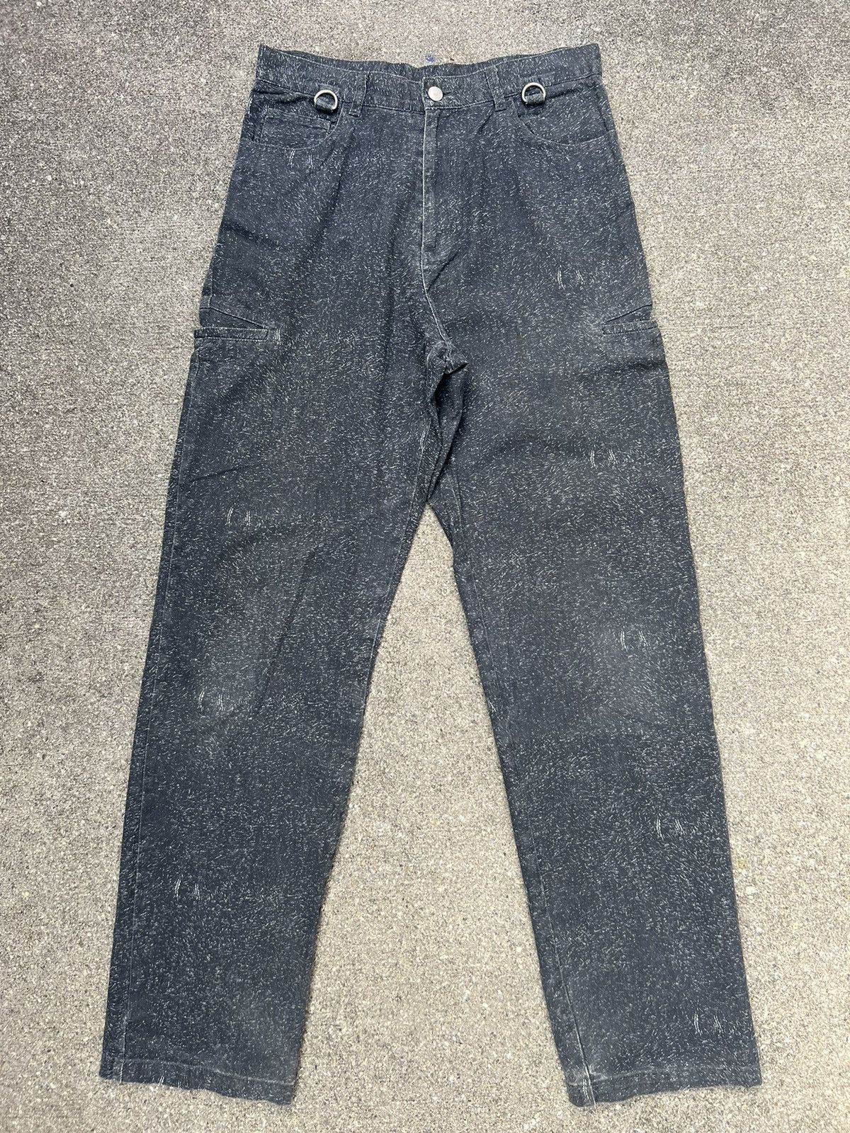 Vintage Japan Brand Slash Number Multi Pocket Cargo Trouser Pant Size US 30 / EU 46 - 1 Thumbnail