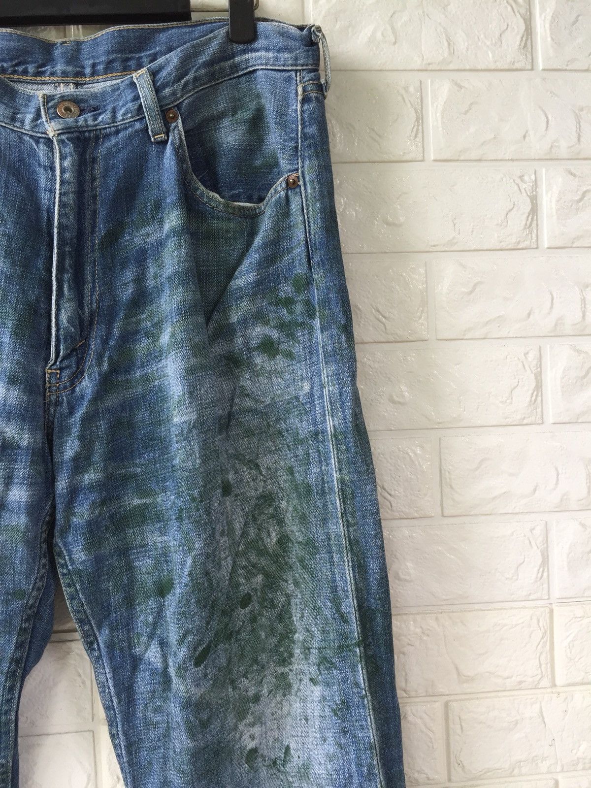 Japanese Brand × Levi's × Vintage LEVIS 503 PAINTER STYLE JEANS Size US 34 / EU 50 - 6 Thumbnail