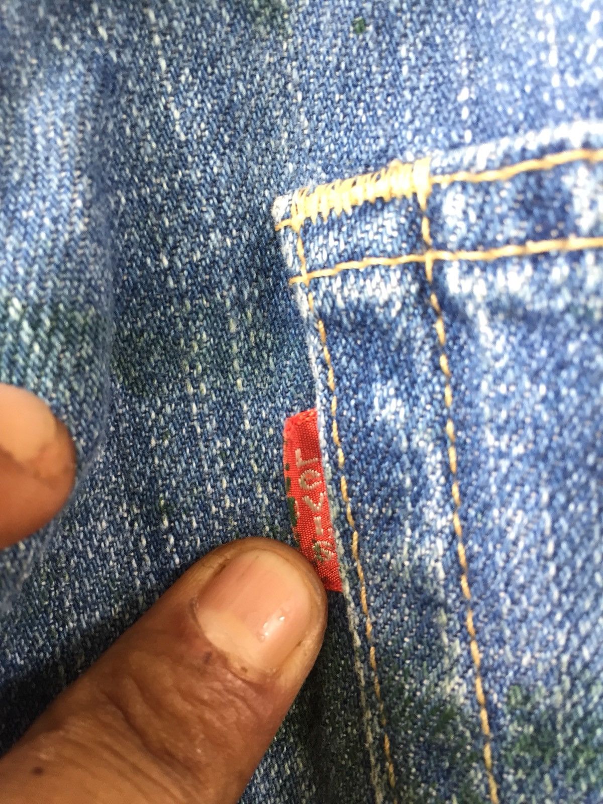 Japanese Brand × Levi's × Vintage LEVIS 503 PAINTER STYLE JEANS Size US 34 / EU 50 - 14 Thumbnail