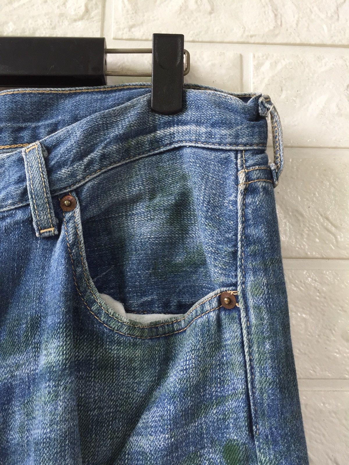 Japanese Brand × Levi's × Vintage LEVIS 503 PAINTER STYLE JEANS Size US 34 / EU 50 - 8 Thumbnail