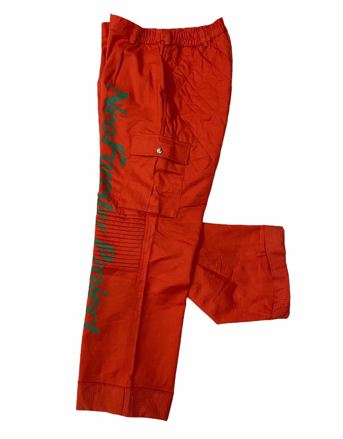 Handmade × Japanese Brand Dope! Neo Forester Project Quilted Cargo Pants Size US 34 / EU 50 - 3 Thumbnail