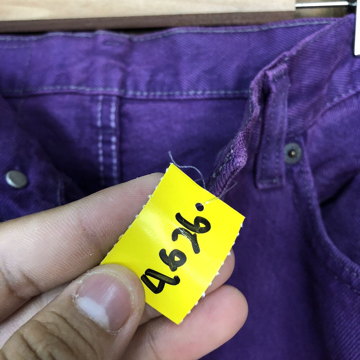 Levi's Levis Strauss Purple Denim Jeans Pants #4626DL Size US 31 - 7 Thumbnail