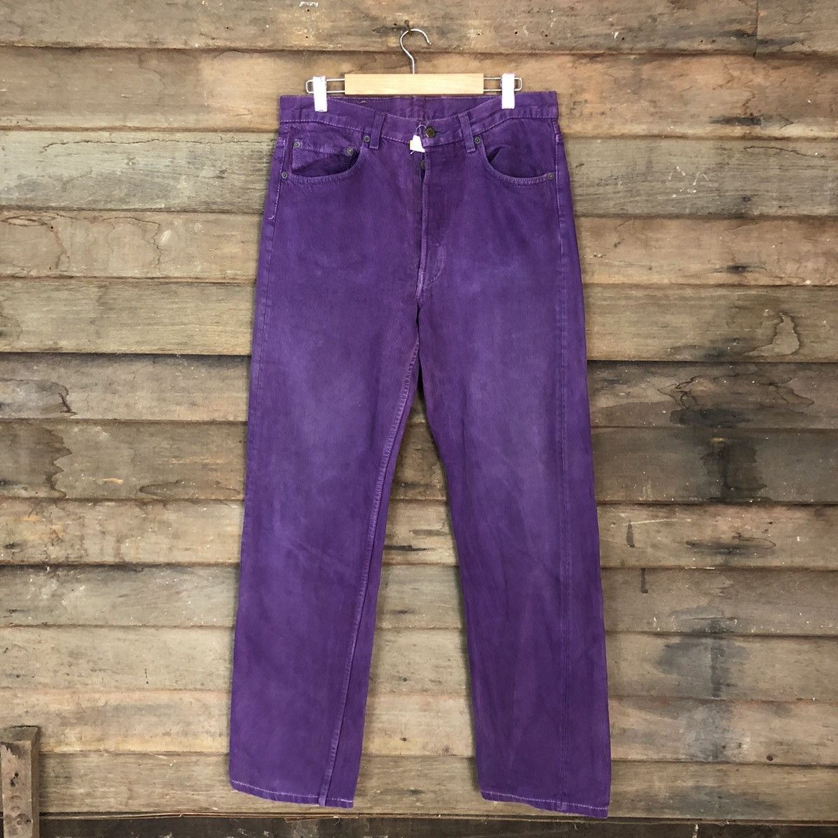 Levi's Levis Strauss Purple Denim Jeans Pants #4626DL Size US 31 - 1 Thumbnail