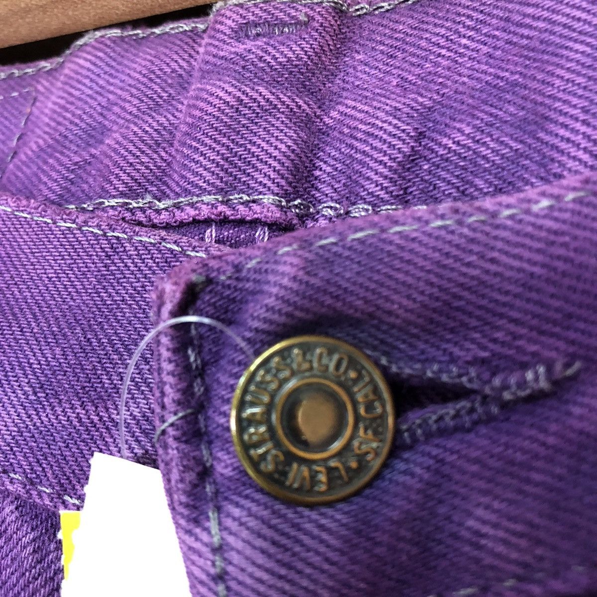 Levi's Levis Strauss Purple Denim Jeans Pants #4626DL Size US 31 - 5 Thumbnail