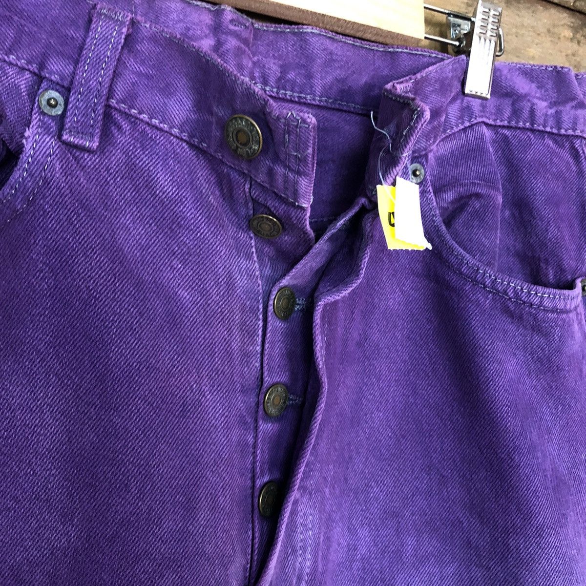 Levi's Levis Strauss Purple Denim Jeans Pants #4626DL Size US 31 - 6 Thumbnail