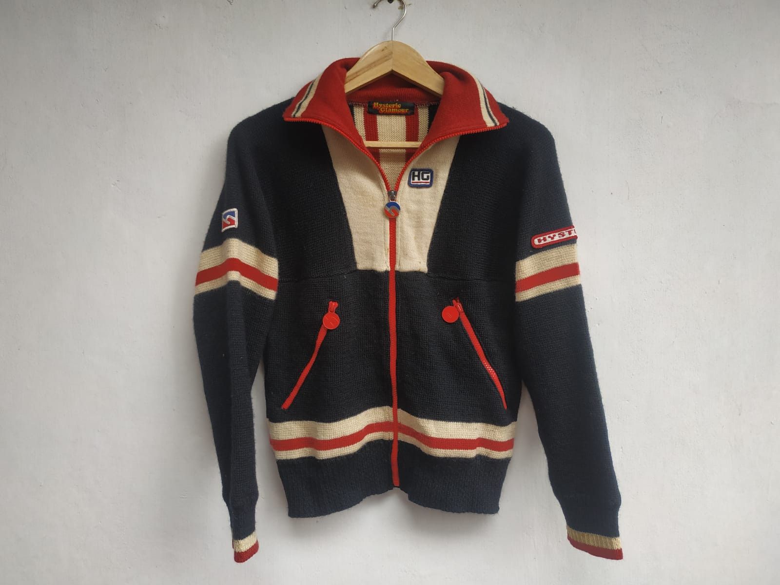 Hysteric Glamour Vintage Hysteric Glamour Wool Knitwear Size US S / EU 44-46 / 1 - 1 Thumbnail