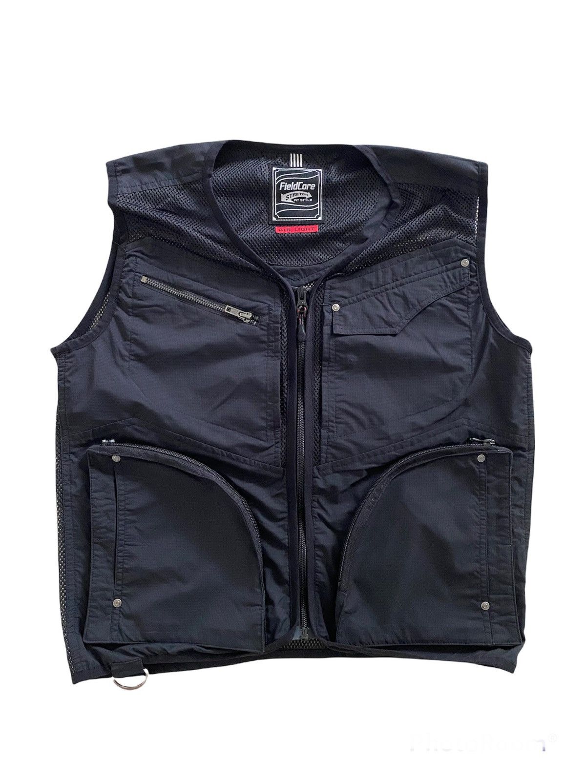 image of Tracey Vest Fieldcore 'air Light' Tactical Vest in Black, Men's (Size Medium)