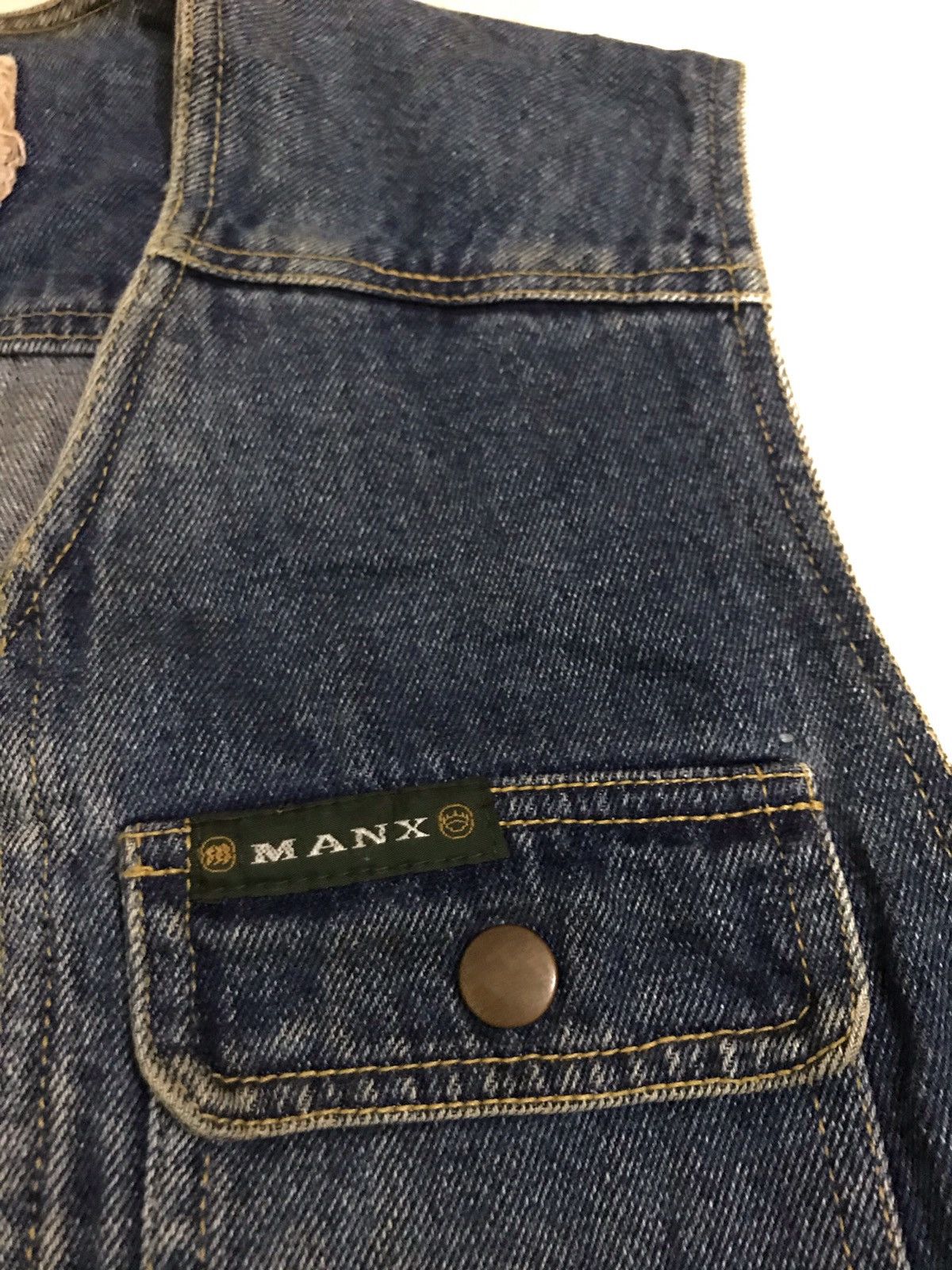 Vintage Vintage tactical denim vest Size US L / EU 52-54 / 3 - 4 Thumbnail