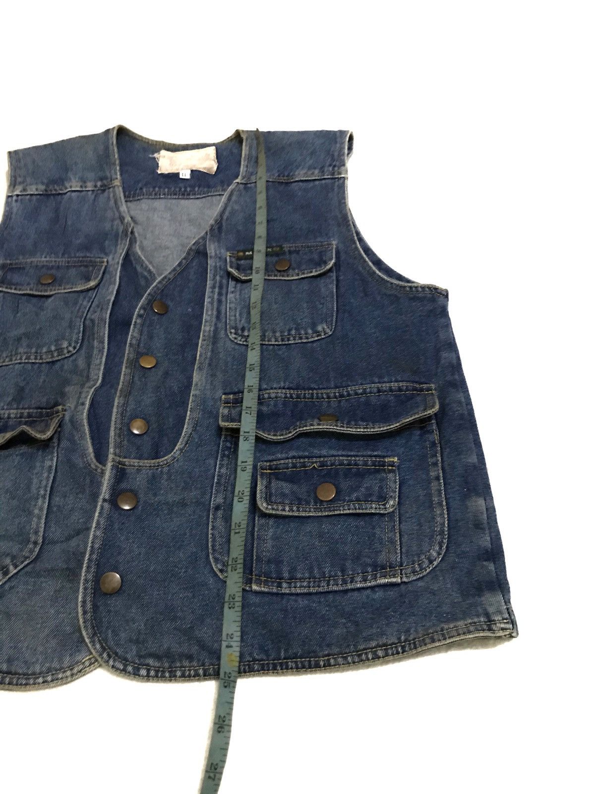 Vintage Vintage tactical denim vest Size US L / EU 52-54 / 3 - 10 Thumbnail