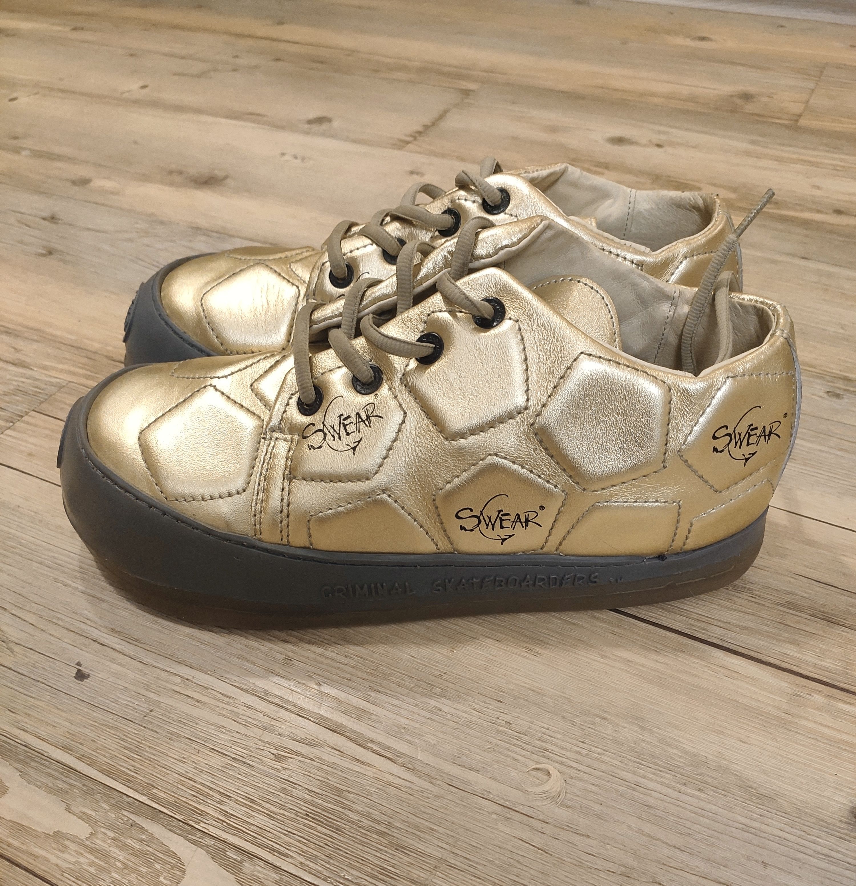SWEAR London NEW! 1999 Criminal skateborders.Like Vetements Size US 10 / EU 43 - 4 Thumbnail
