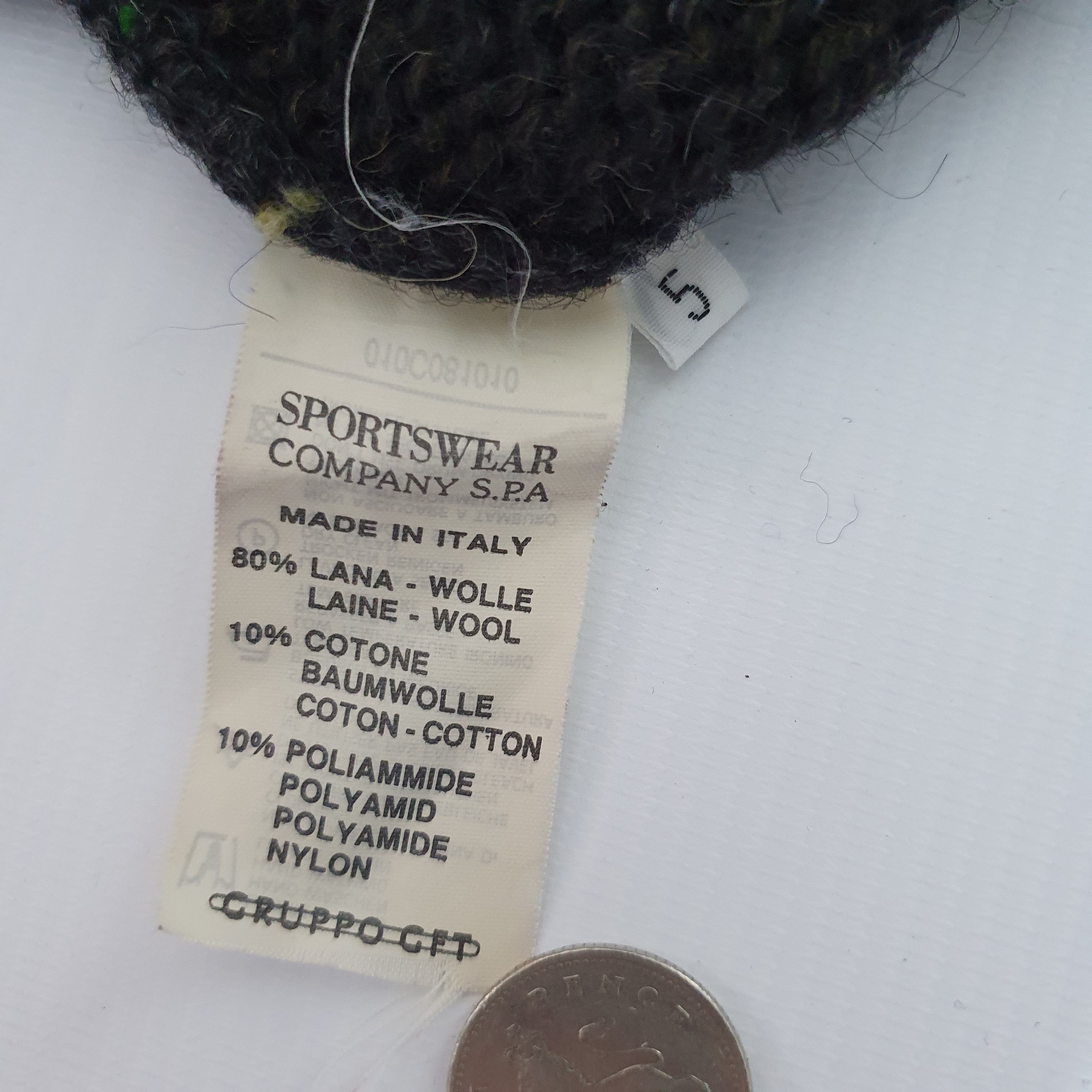 Boneville × Massimo Osti 1984 Boneville Wool Vintage Italian Luxury Sweater Size US L / EU 52-54 / 3 - 11 Thumbnail