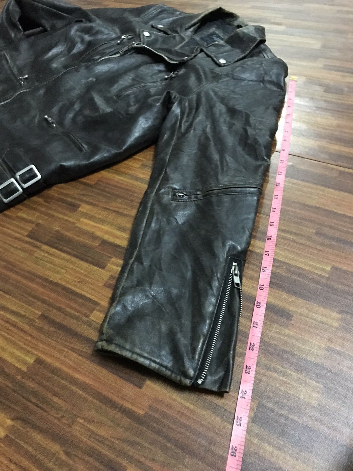 Band Tees Rey Kawakubo style Double collar jacket rock style Size US L / EU 52-54 / 3 - 6 Thumbnail