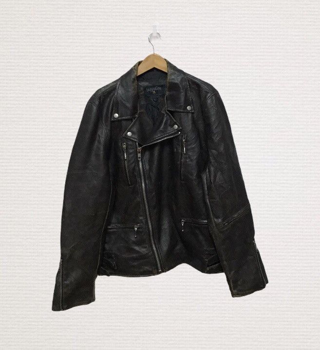 Band Tees Rey Kawakubo style Double collar jacket rock style Size US L / EU 52-54 / 3 - 2 Thumbnail