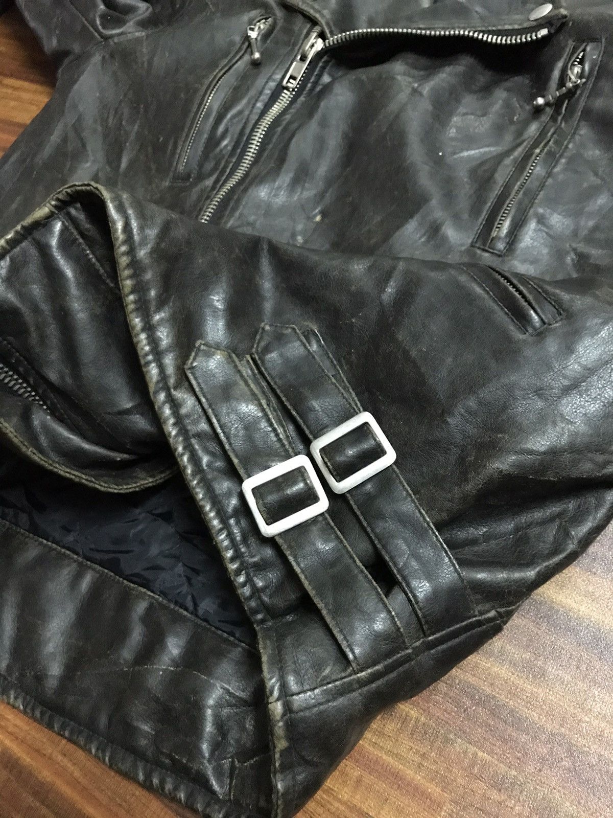 Band Tees Rey Kawakubo style Double collar jacket rock style Size US L / EU 52-54 / 3 - 8 Thumbnail