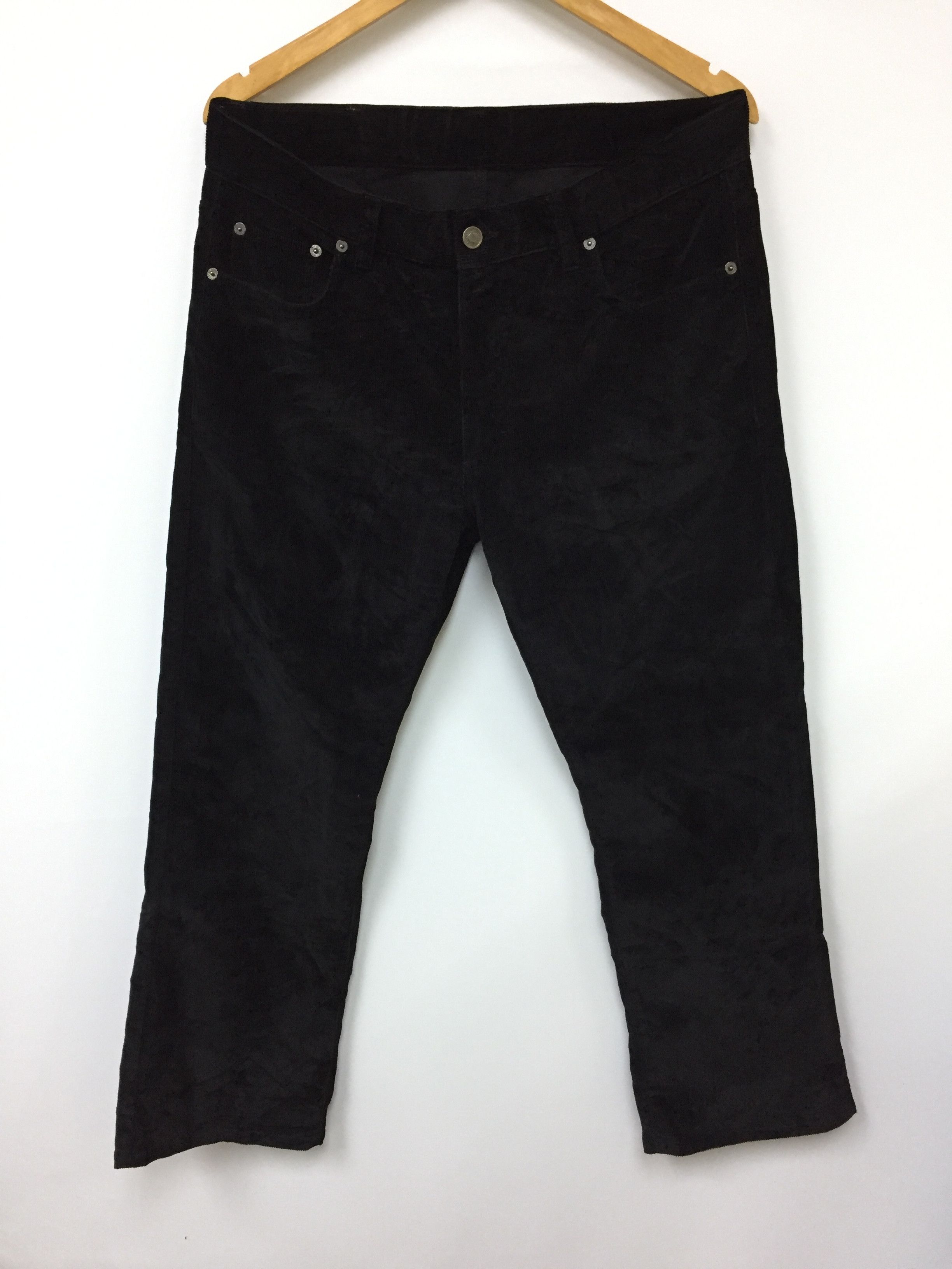 Gucci Black corduroy pants Size US 34 / EU 50 - 2 Thumbnail