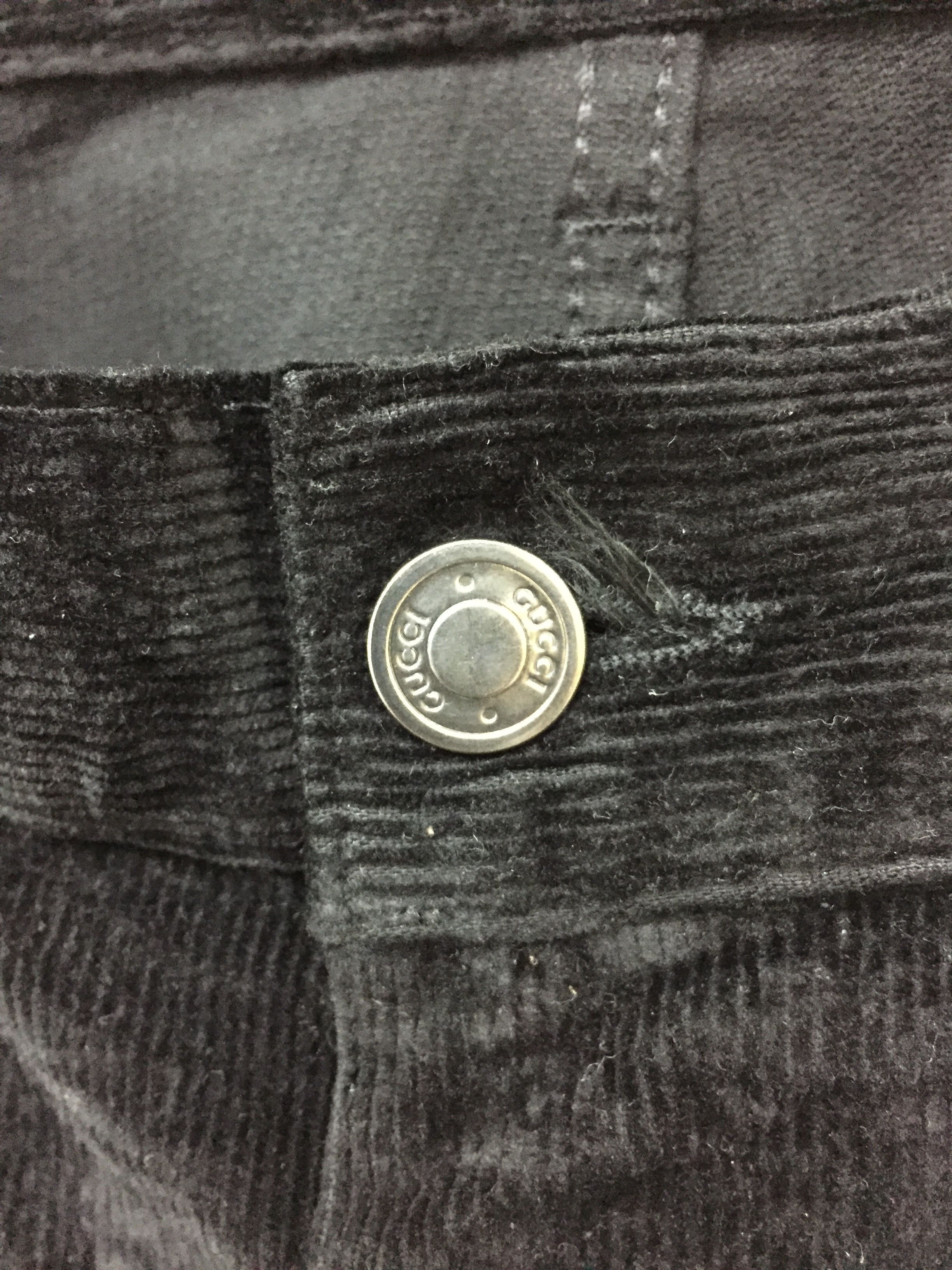 Gucci Black corduroy pants Size US 34 / EU 50 - 5 Thumbnail