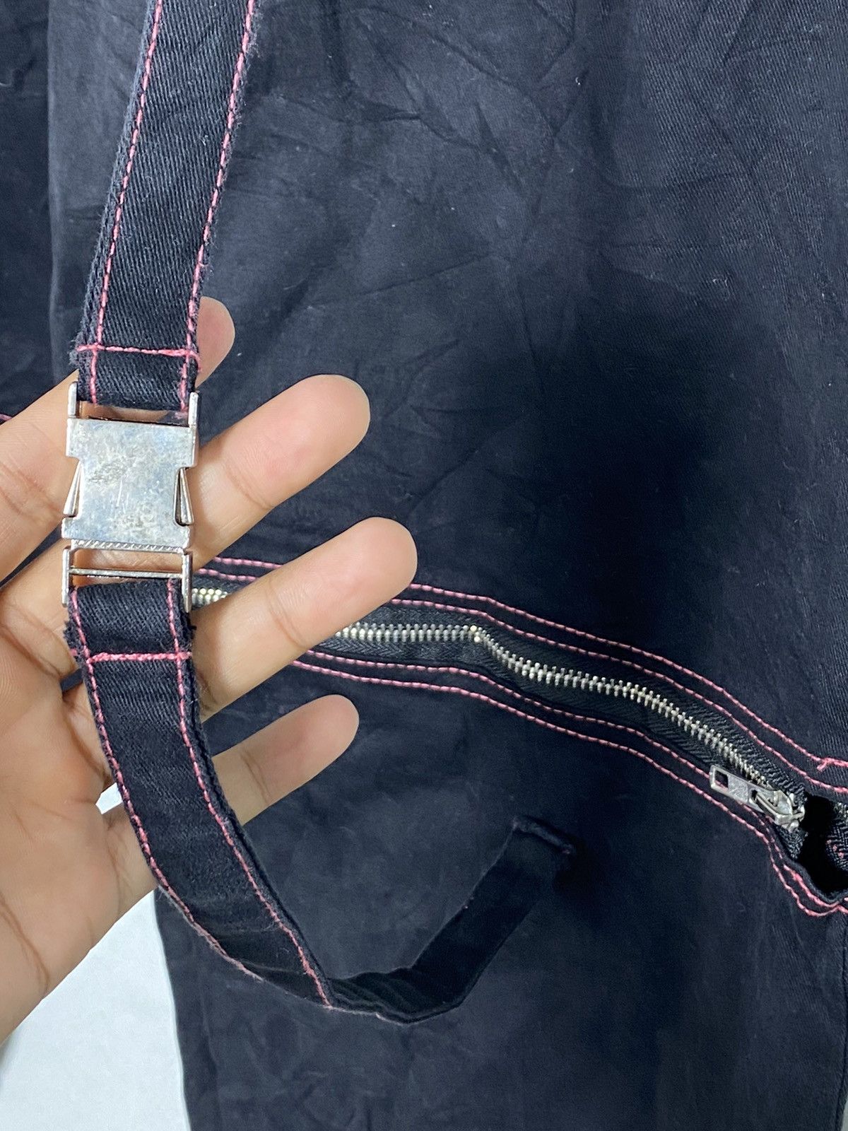 Japanese Brand Vintage Parachute Tactical Small Parts Denim / Travis Scott Size US 32 / EU 48 - 7 Thumbnail