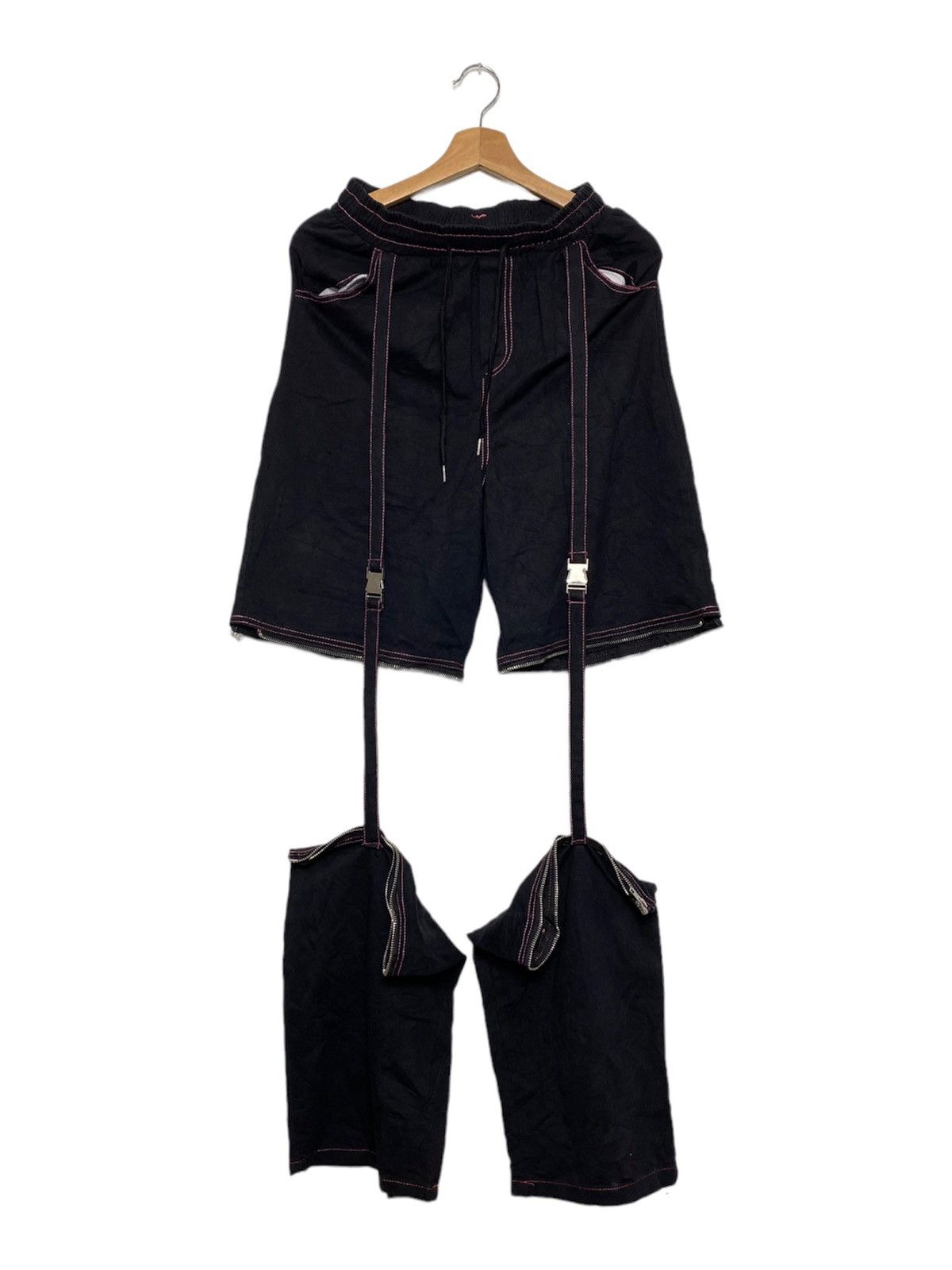 Japanese Brand Vintage Parachute Tactical Small Parts Denim / Travis Scott Size US 32 / EU 48 - 3 Thumbnail