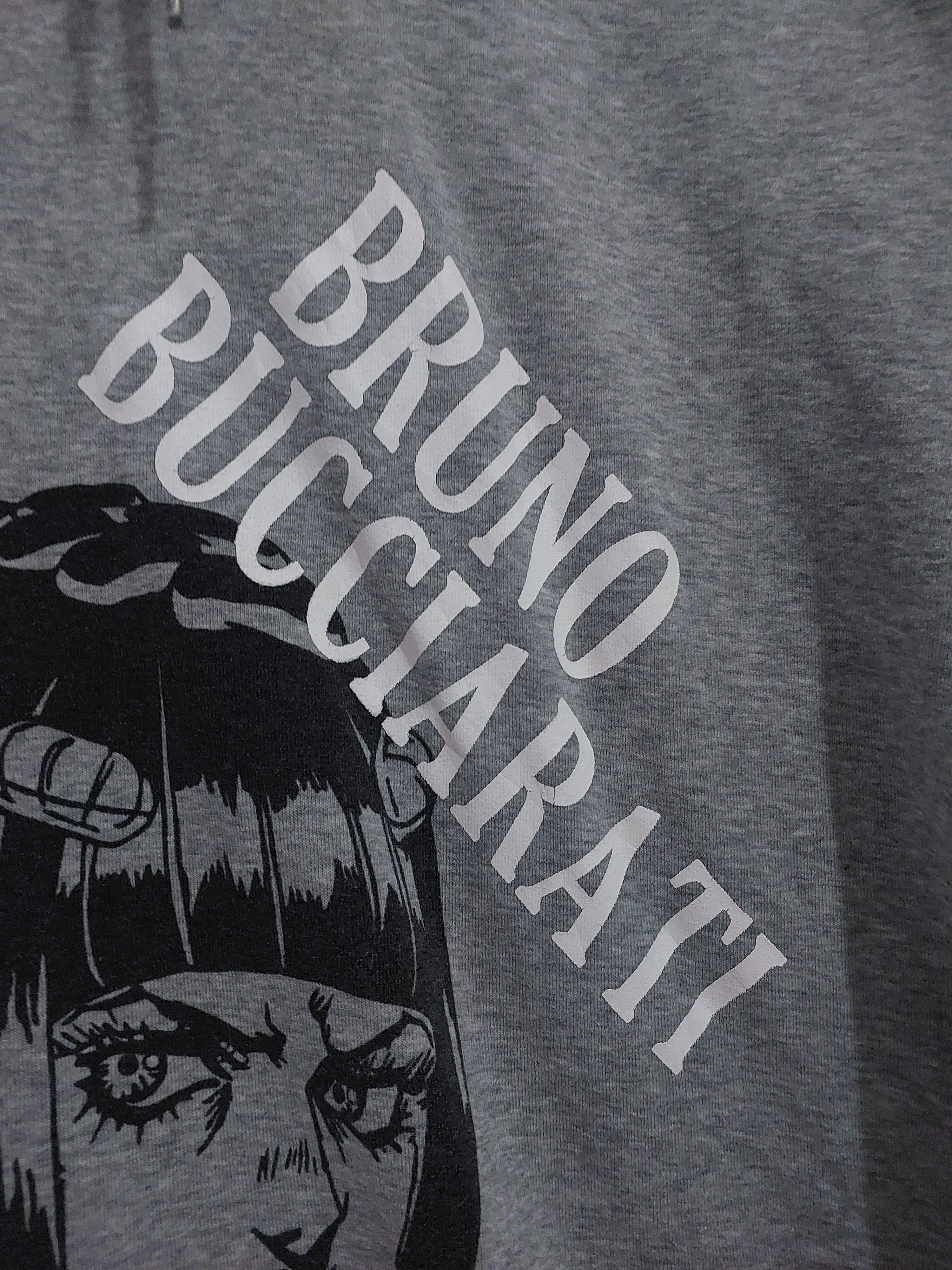 Anime × Japanese Brand × Vintage JOJO'S BIZARRE ADVENTURE ANIME BRUNO BUCCIARATI HOODIE Size US L / EU 52-54 / 3 - 4 Thumbnail