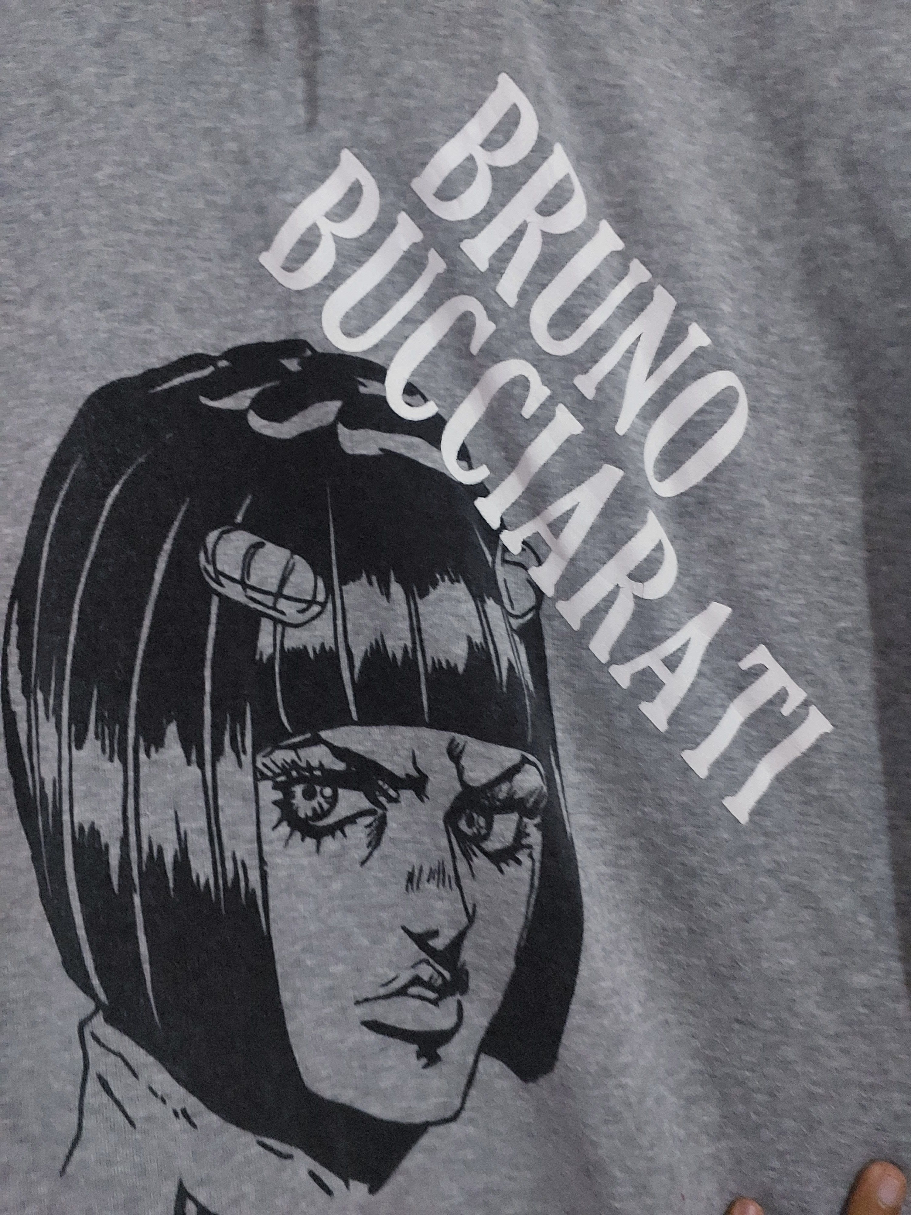 Anime × Japanese Brand × Vintage JOJO'S BIZARRE ADVENTURE ANIME BRUNO BUCCIARATI HOODIE Size US L / EU 52-54 / 3 - 3 Thumbnail