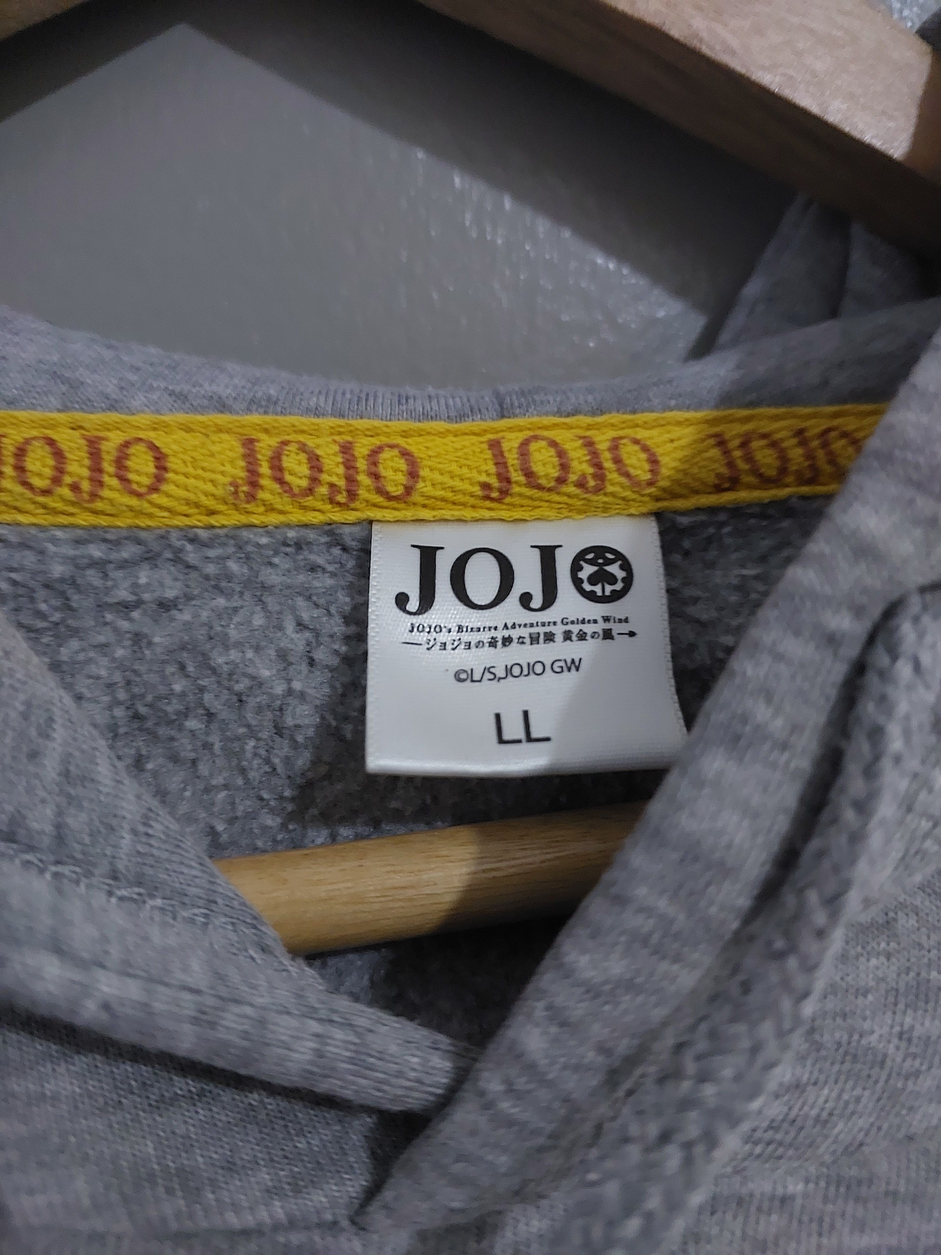 Anime × Japanese Brand × Vintage JOJO'S BIZARRE ADVENTURE ANIME BRUNO BUCCIARATI HOODIE Size US L / EU 52-54 / 3 - 7 Thumbnail