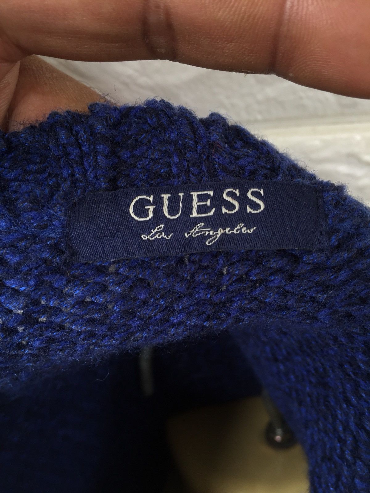 Guess × Stone Island GUESS KNITWEAR JUMPER SWEATSHIRT Size US XL / EU 56 / 4 - 6 Thumbnail