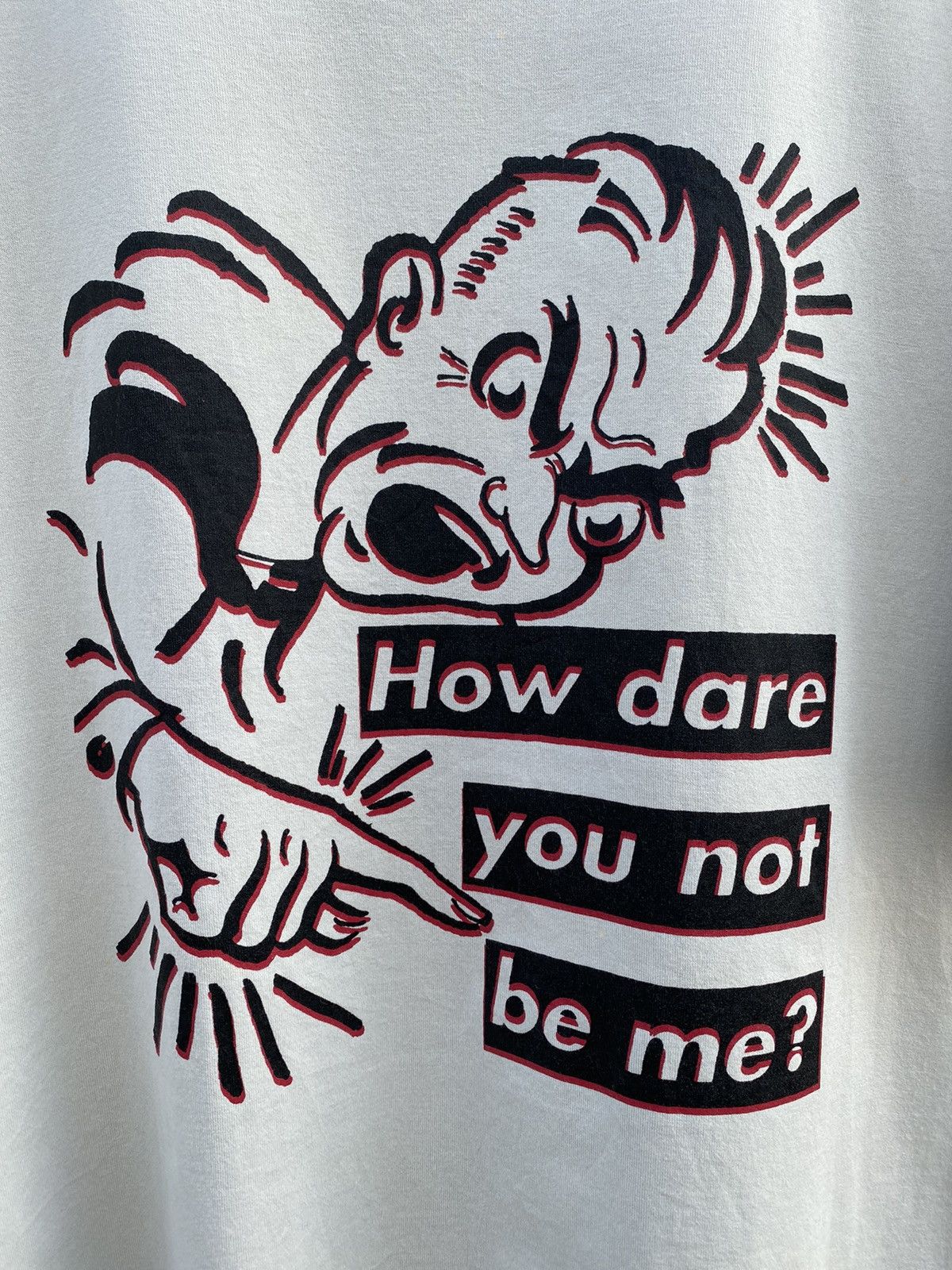 Barbara Kruger vintage 90s barbara kruger x art graphics rare XL tee Size US XL / EU 56 / 4 - 2 Thumbnail