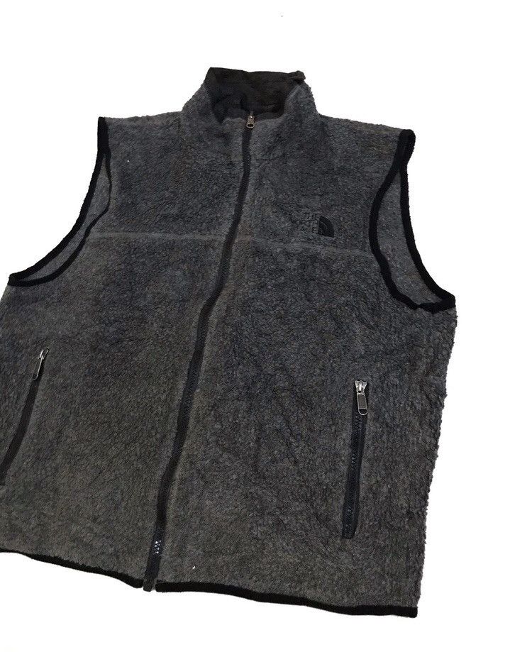 The north face fleece vest jacket