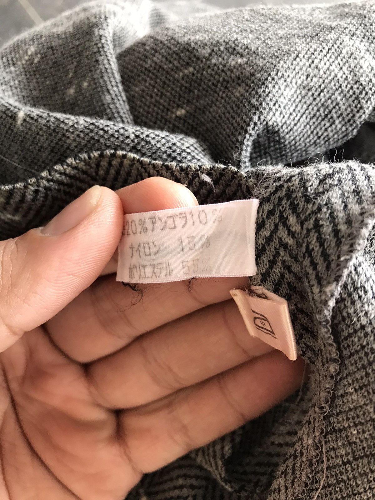 Christian Dior Monsieur Vintage Christian Dior Herringbone Knitwear Size US M / EU 48-50 / 2 - 11 Thumbnail