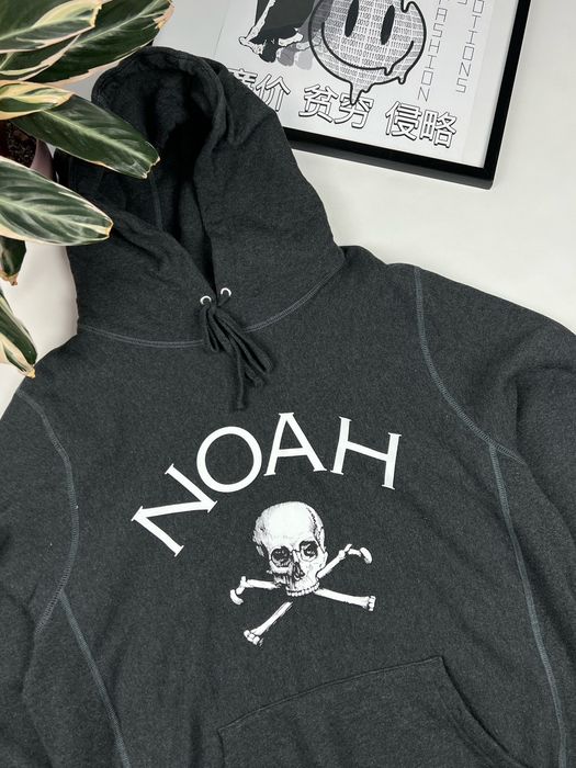 Noah Noah Skull Logo Hoodie Black Size M | Grailed