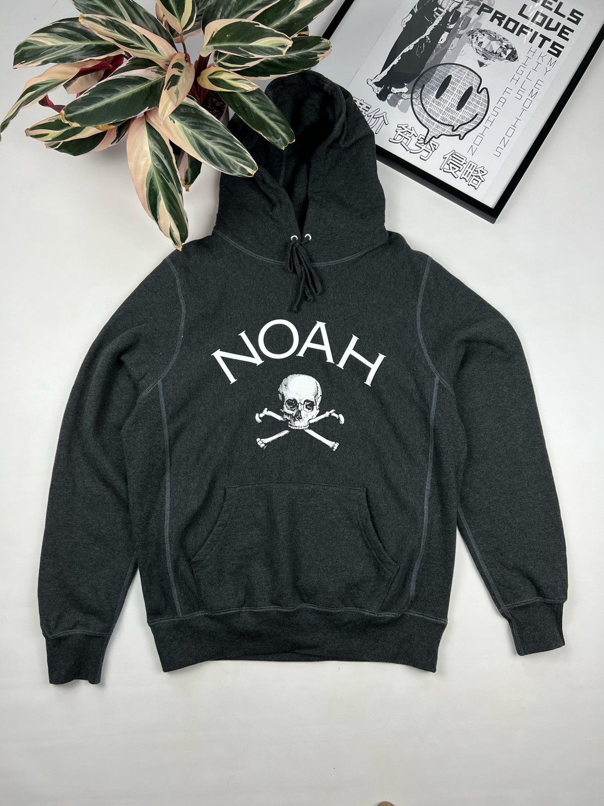 Noah Noah Skull Logo Hoodie Black Size M | Grailed