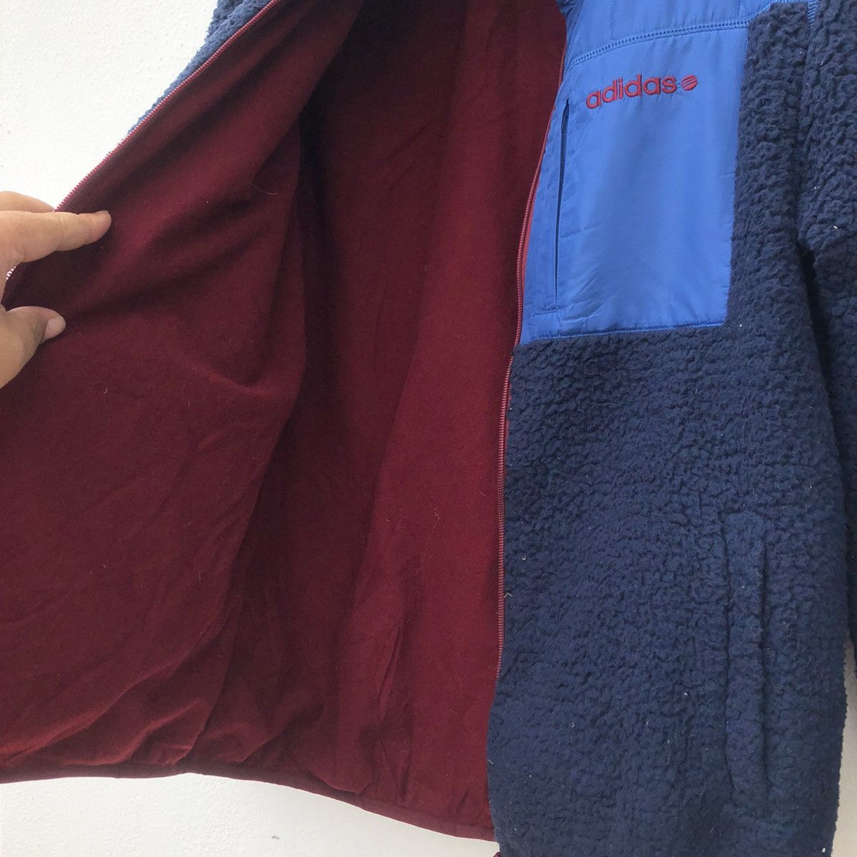 Adidas ❌LAST DROP❌Adidas Sherpa Jacket Size US L / EU 52-54 / 3 - 9 Thumbnail