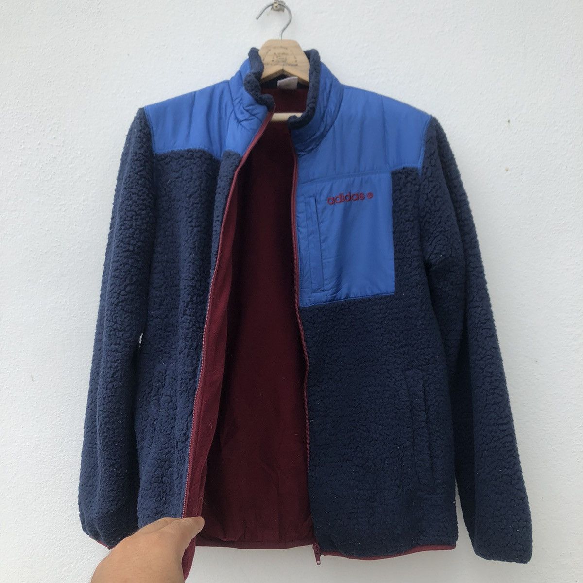 Adidas ❌LAST DROP❌Adidas Sherpa Jacket Size US L / EU 52-54 / 3 - 8 Thumbnail