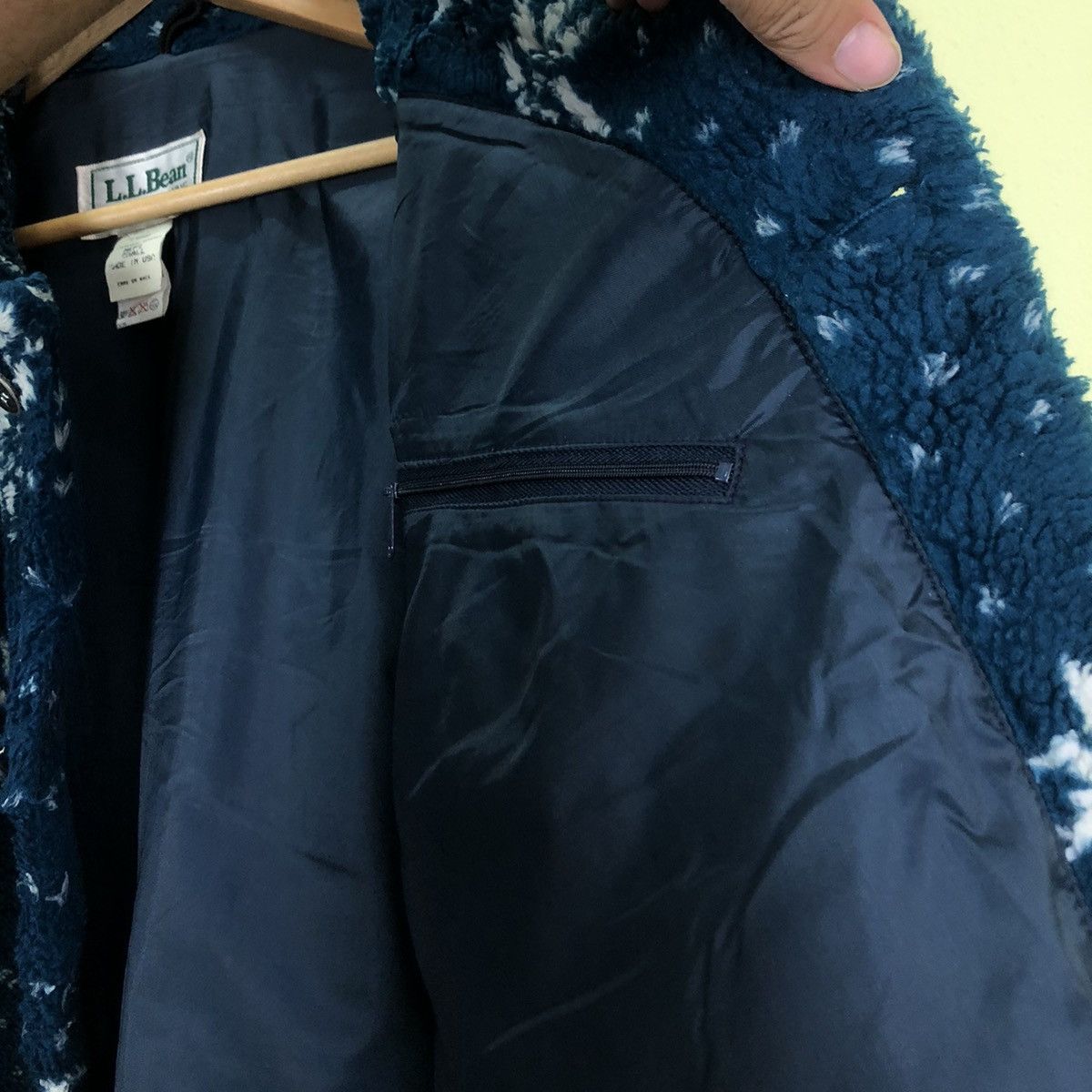 L.L. Bean Vintage Fleece Button Jacket L.L. BEAN Made in USA Size US S / EU 44-46 / 1 - 7 Thumbnail