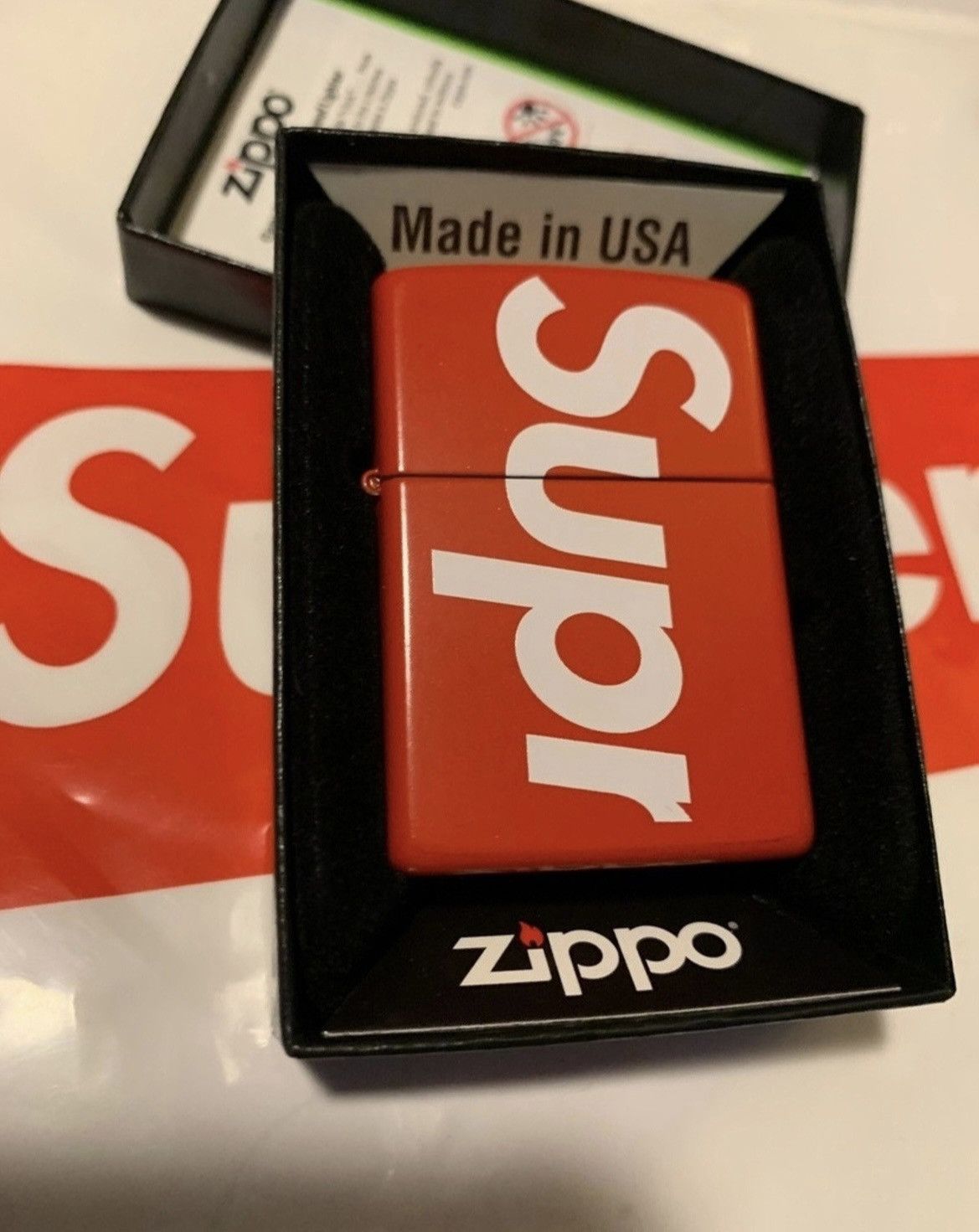 Supreme × Zippo Supreme zippo lighter Size ONE SIZE - 4 Thumbnail