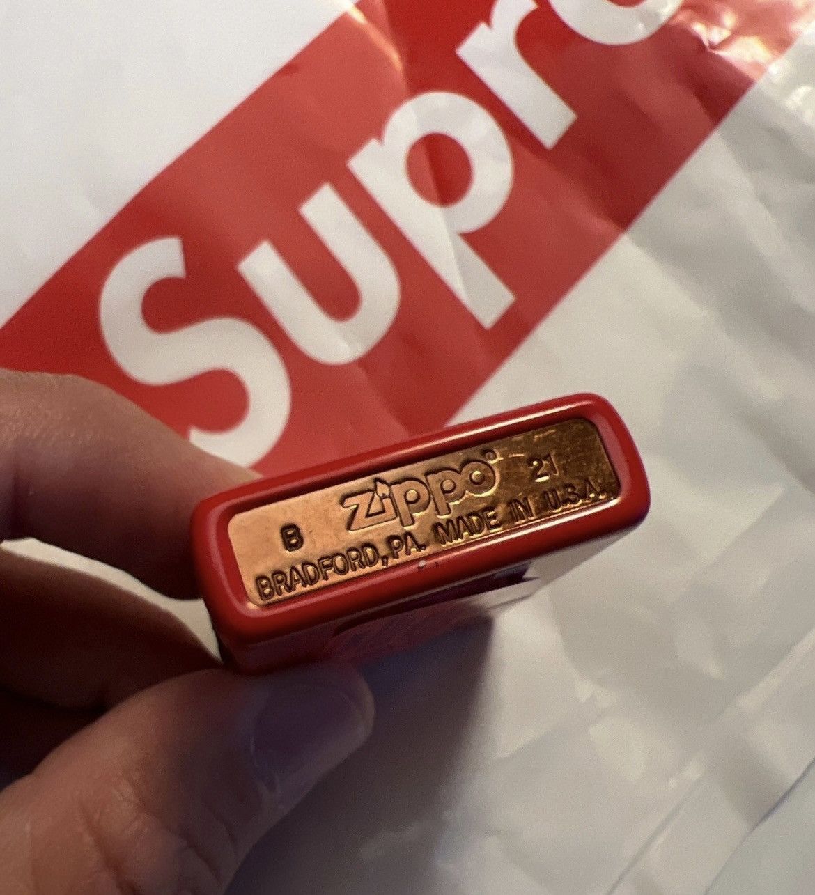 Supreme × Zippo Supreme zippo lighter Size ONE SIZE - 6 Thumbnail