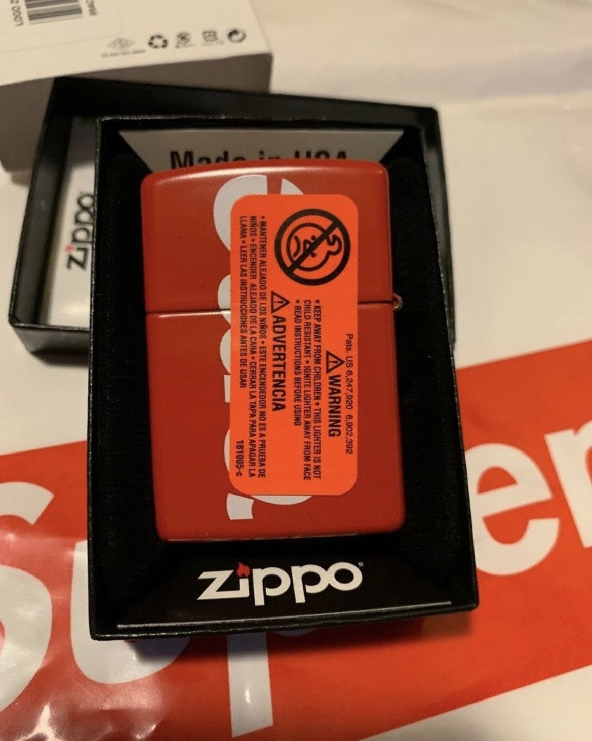 Supreme × Zippo Supreme zippo lighter Size ONE SIZE - 5 Thumbnail