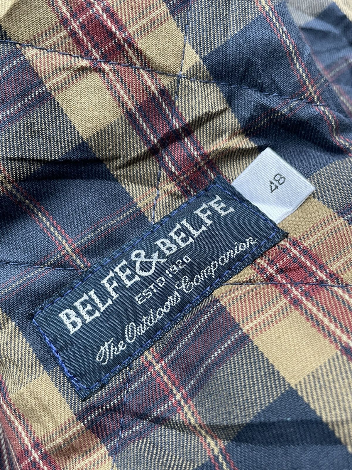 Belstaff Belfe & Belfe Vintage Quilted Jacket Size US XL / EU 56 / 4 - 14 Thumbnail