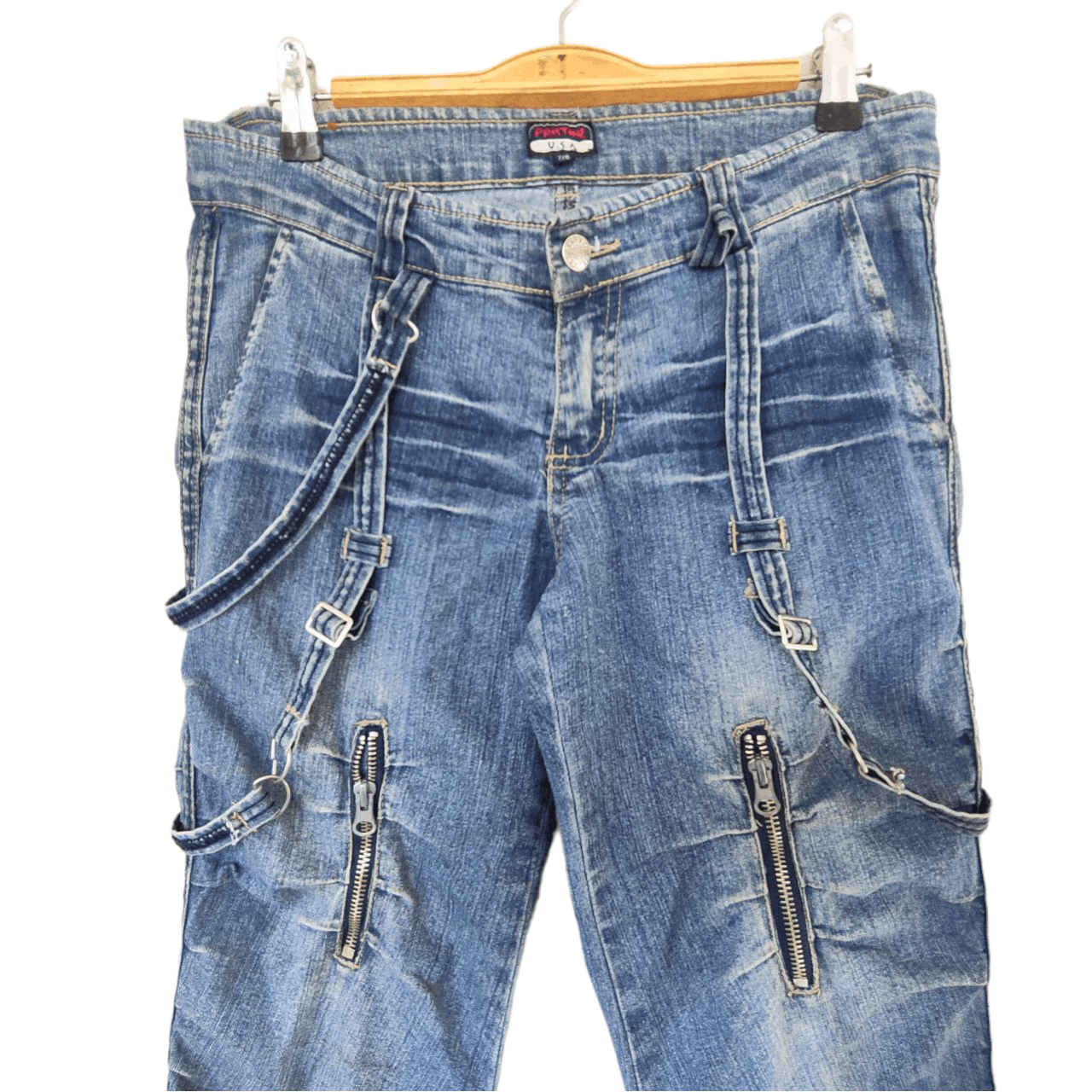 Beauty Beast × Japanese Brand × Seditionaries Pristine Flare Denim Size US 31 - 4 Thumbnail